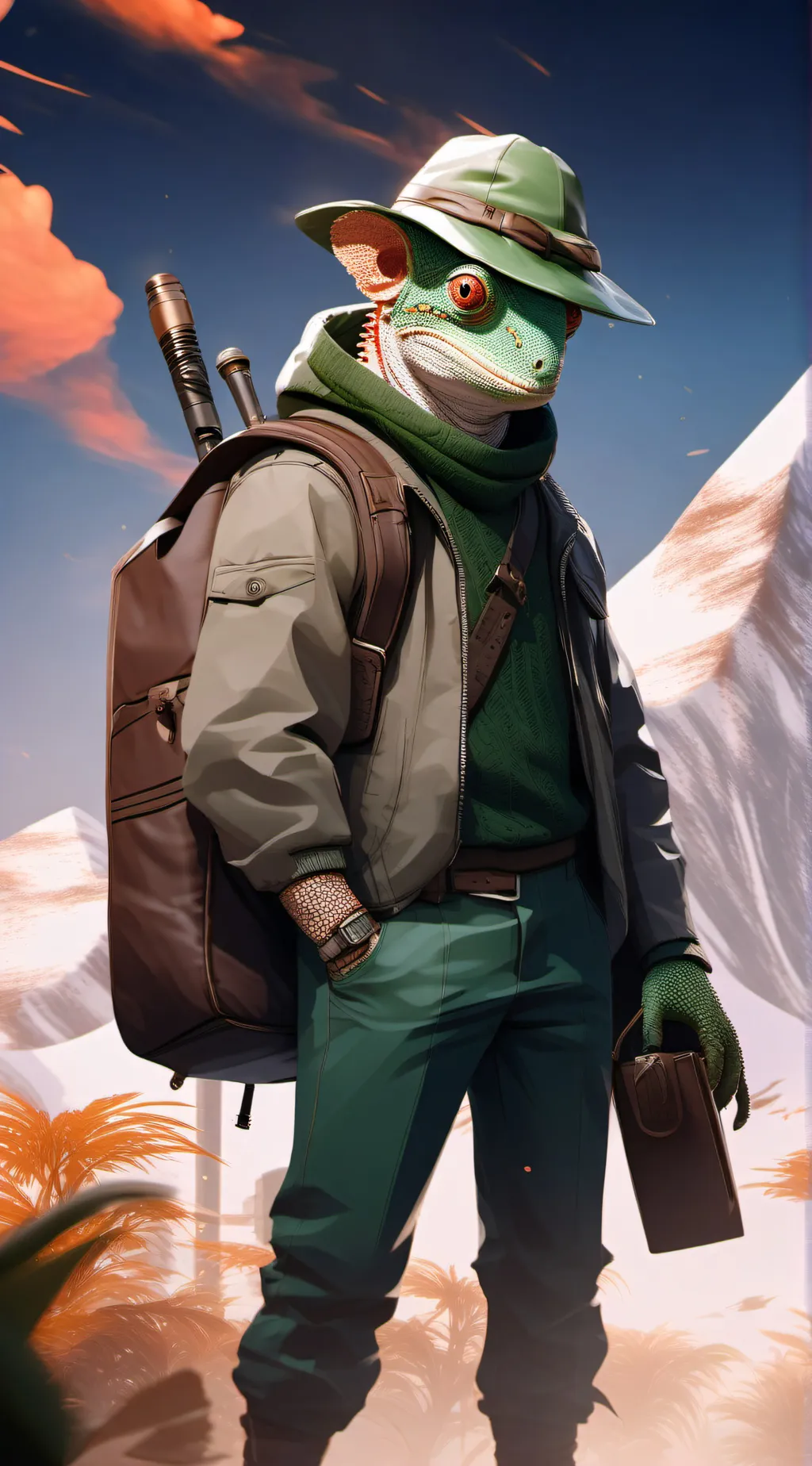 ai character: Lloyd  background