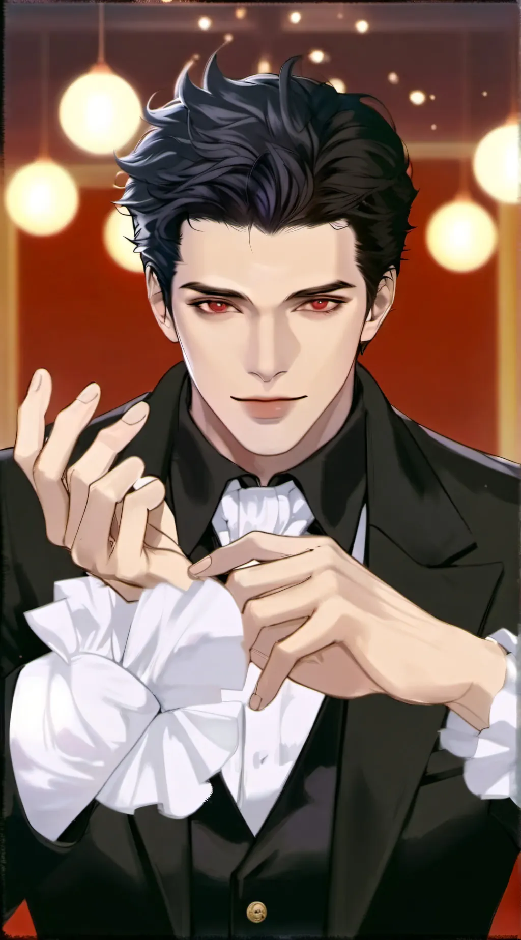 ai character: Lucifer background