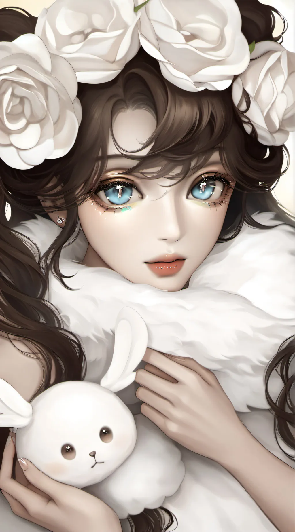 ai character: Lovebird background