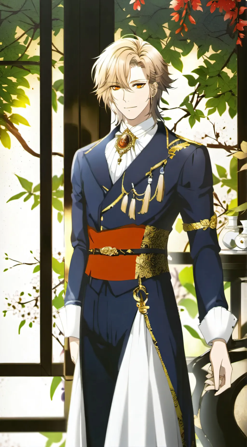 ai character: ZACK  background