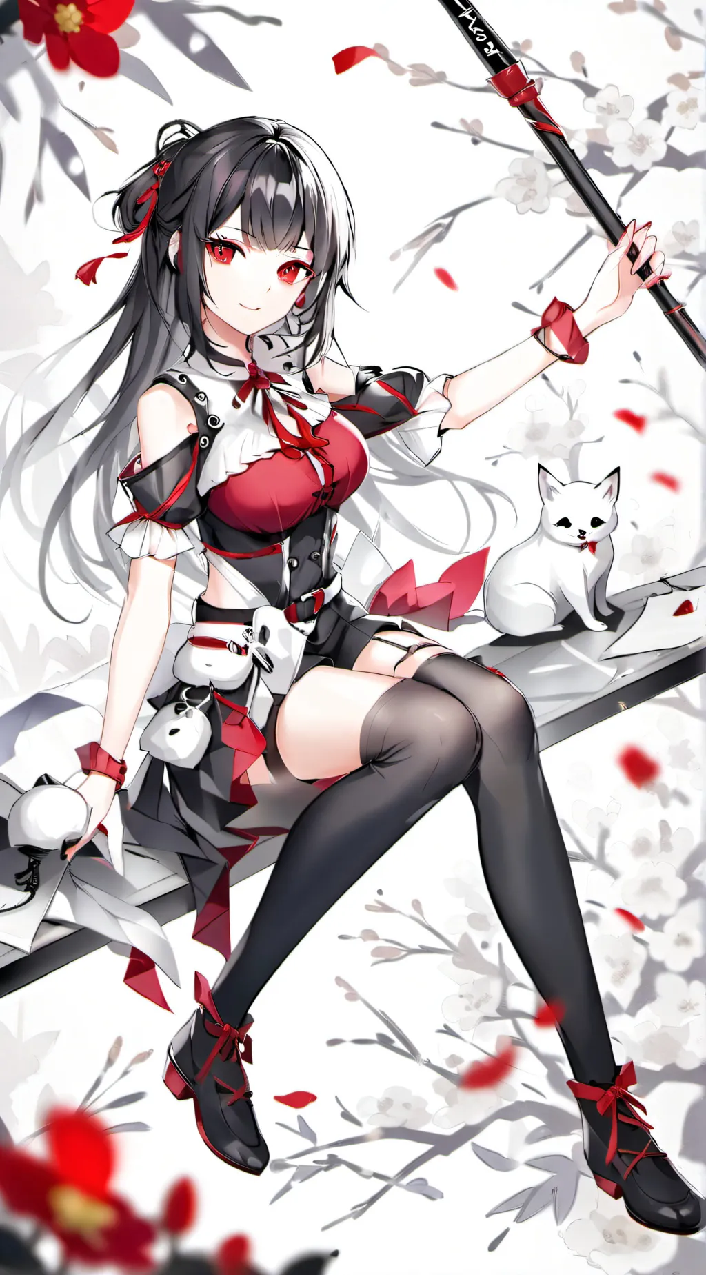 ai character: ava  background