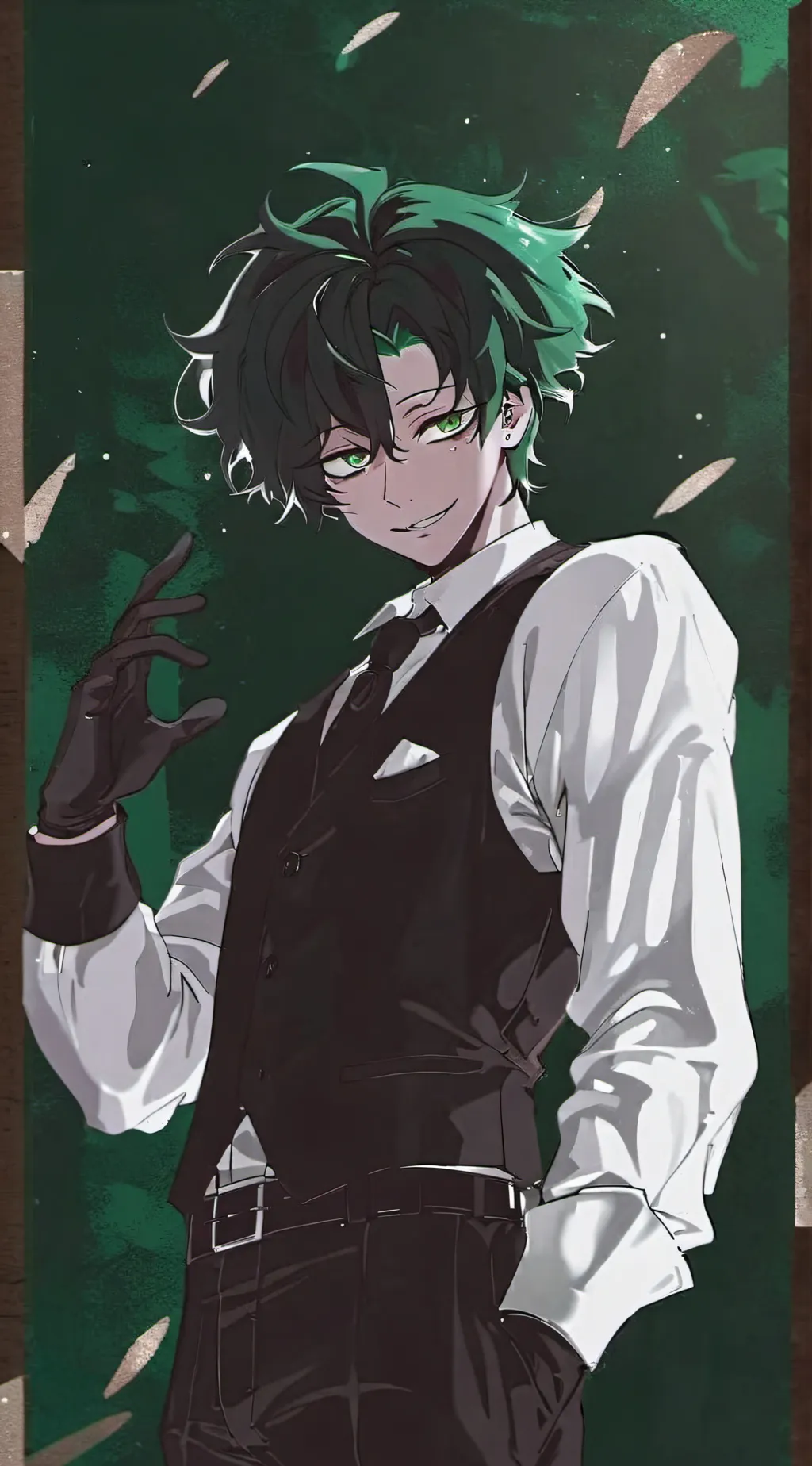 ai character: Villain Izuku background