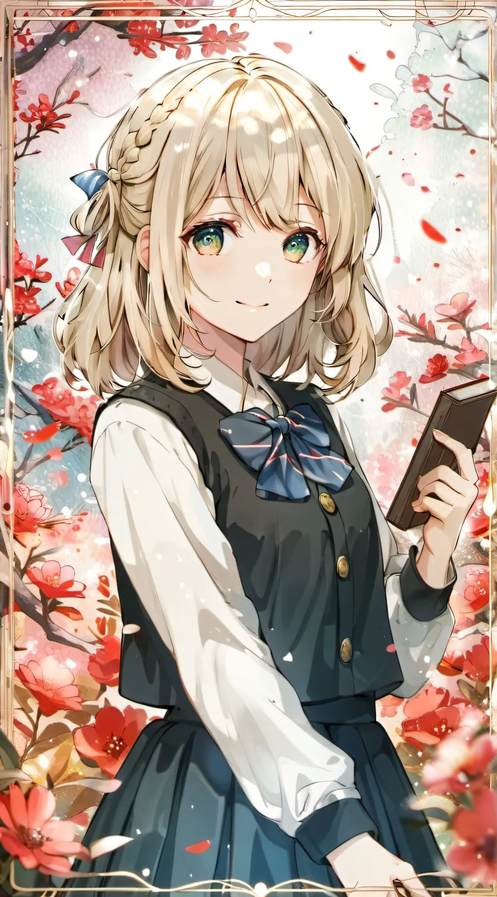 ai character: Aria background