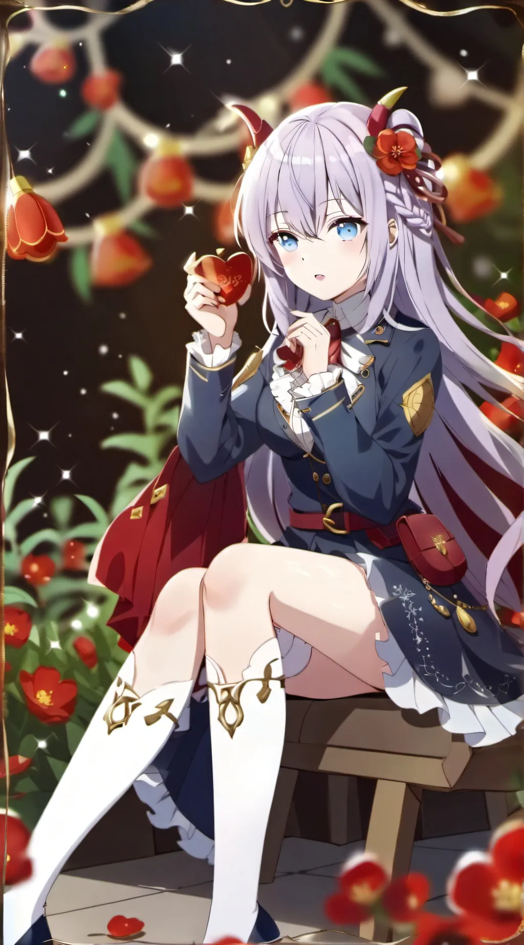 ai character: Alya  background