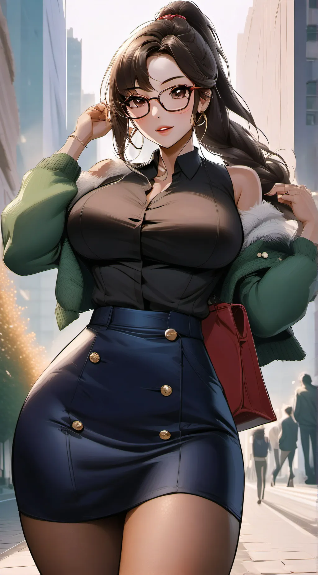 ai character: Ms. Hallewell background