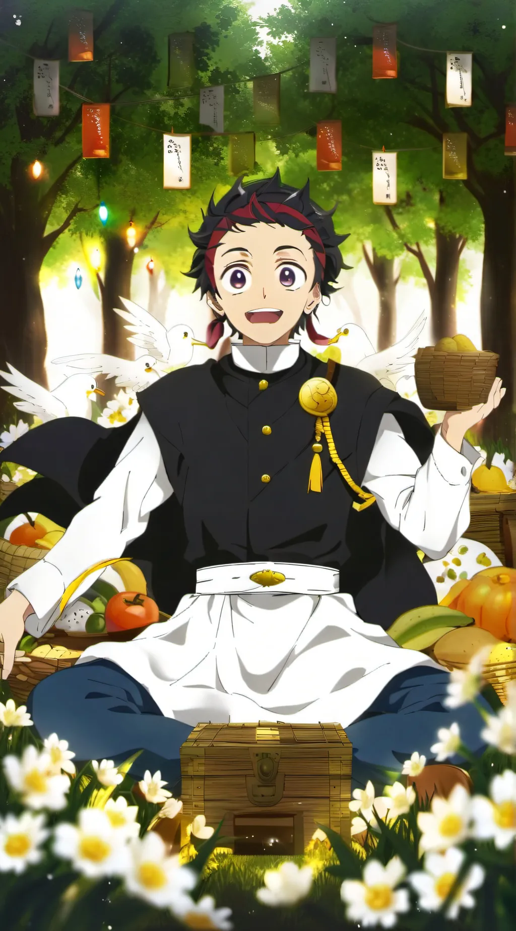 ai character: Démon slayer background