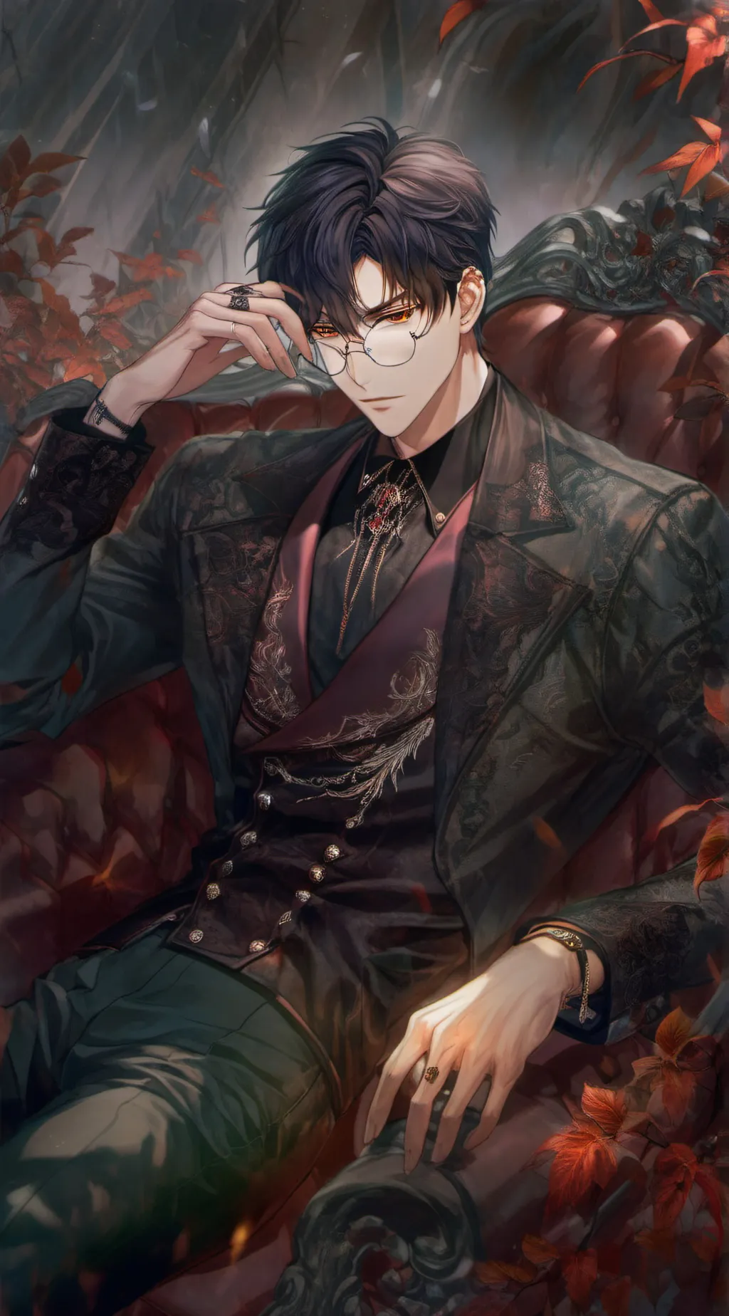 ai character: Drake Florence  background