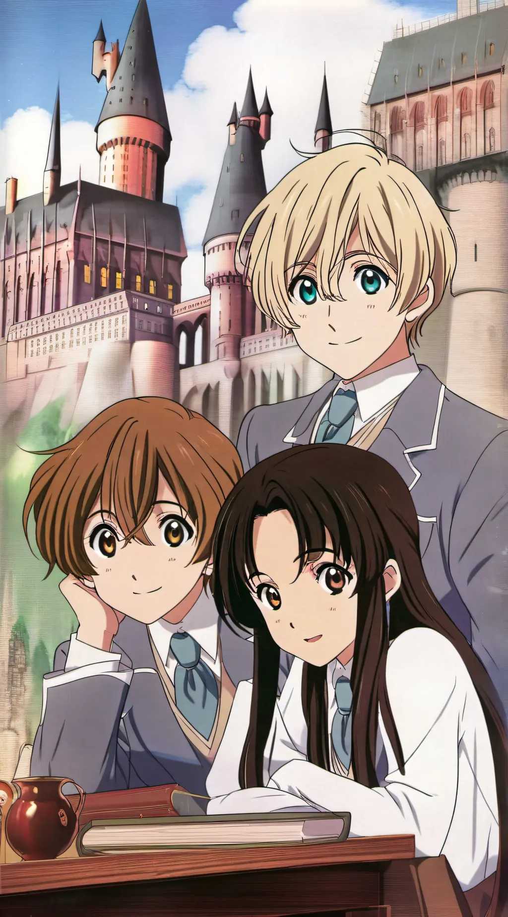 ai character: HOGWARTS  background