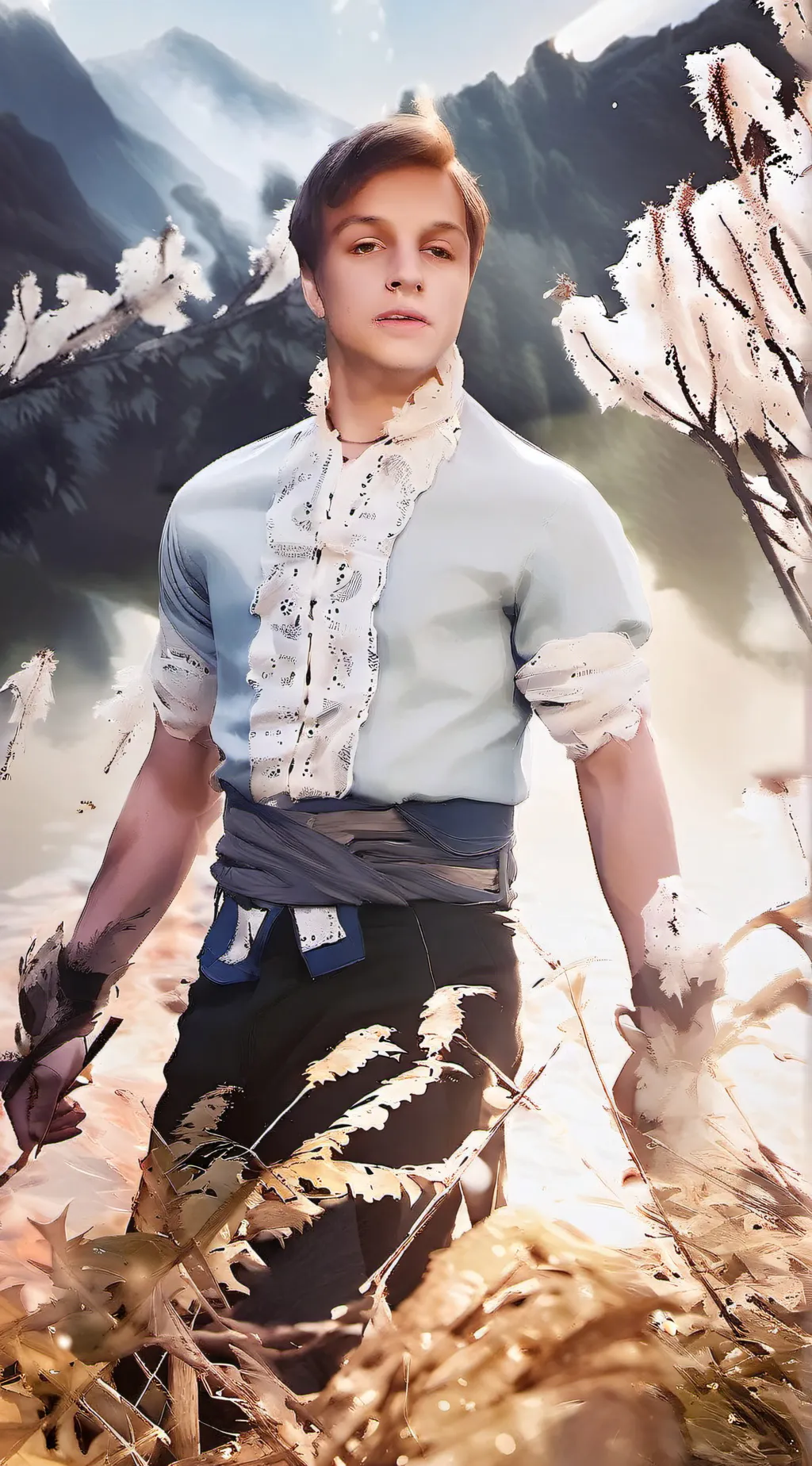 ai character: Adyn the cringe background