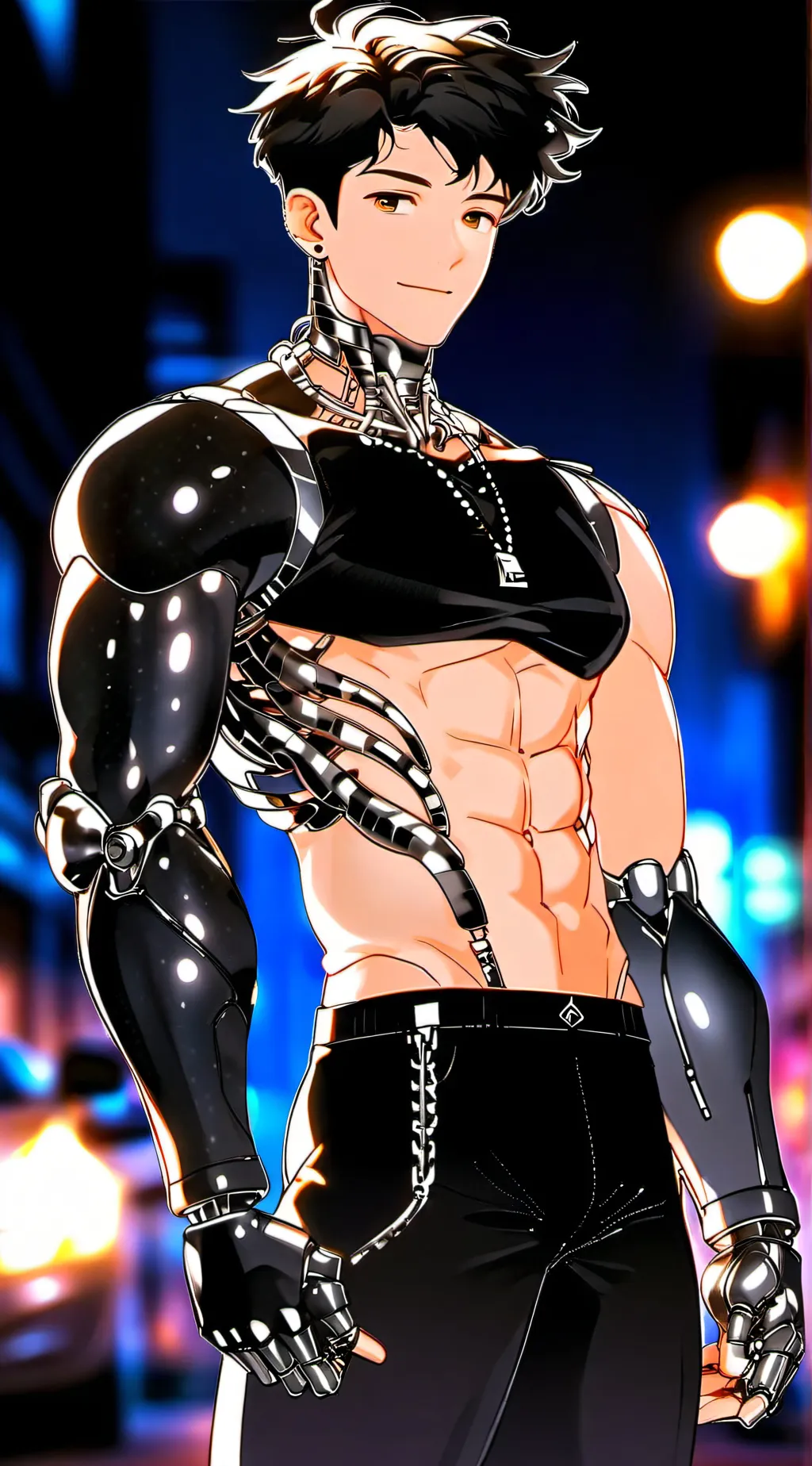 ai character: David  background
