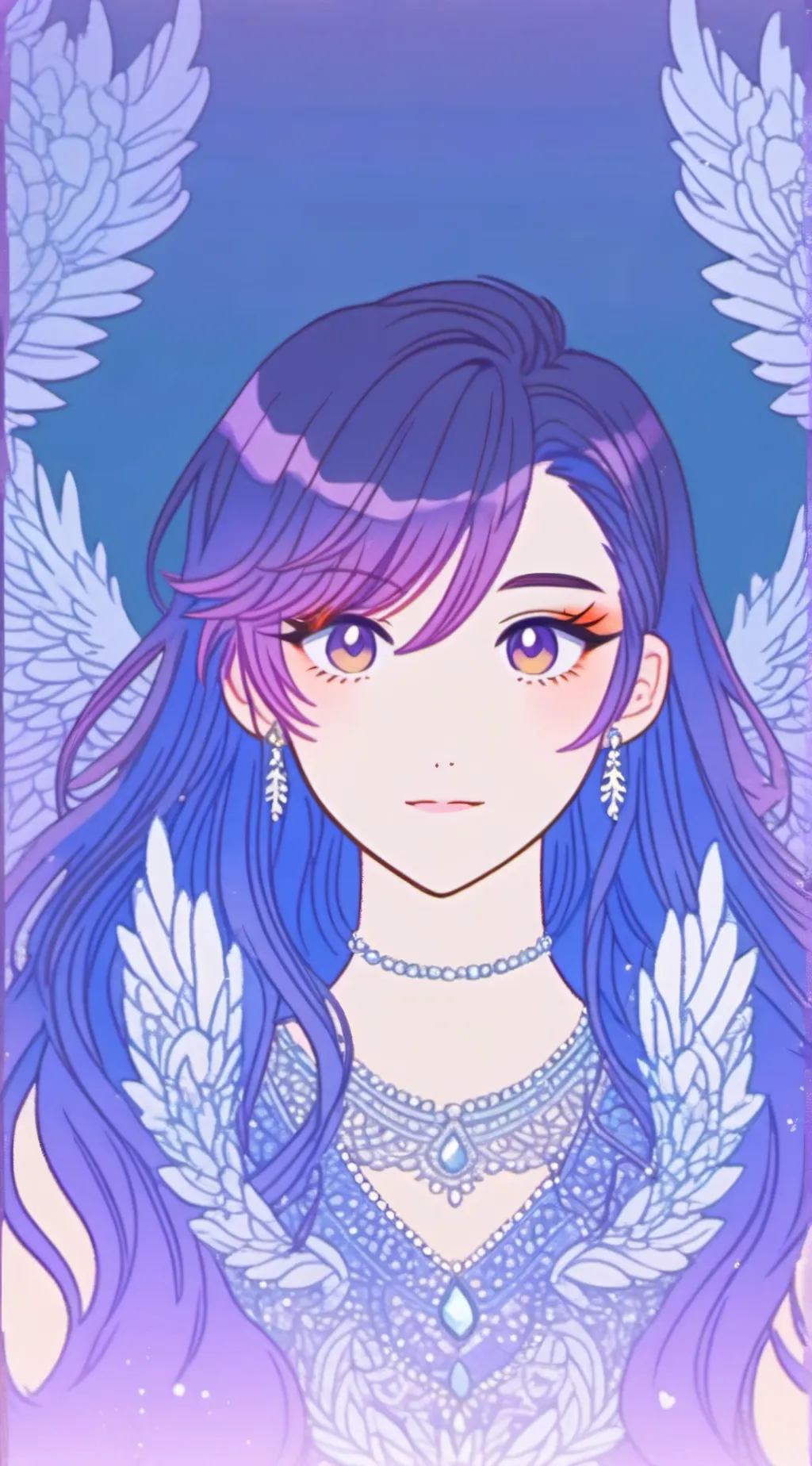 ai character: Aphmau X Aaron background