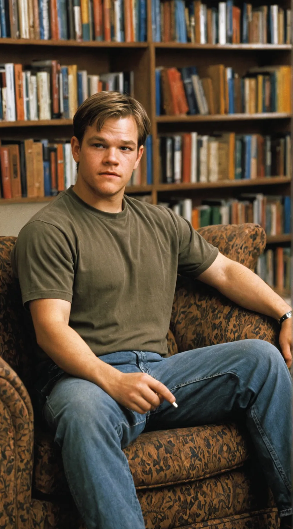 ai character: Will Hunting Mat🇺🇲 background