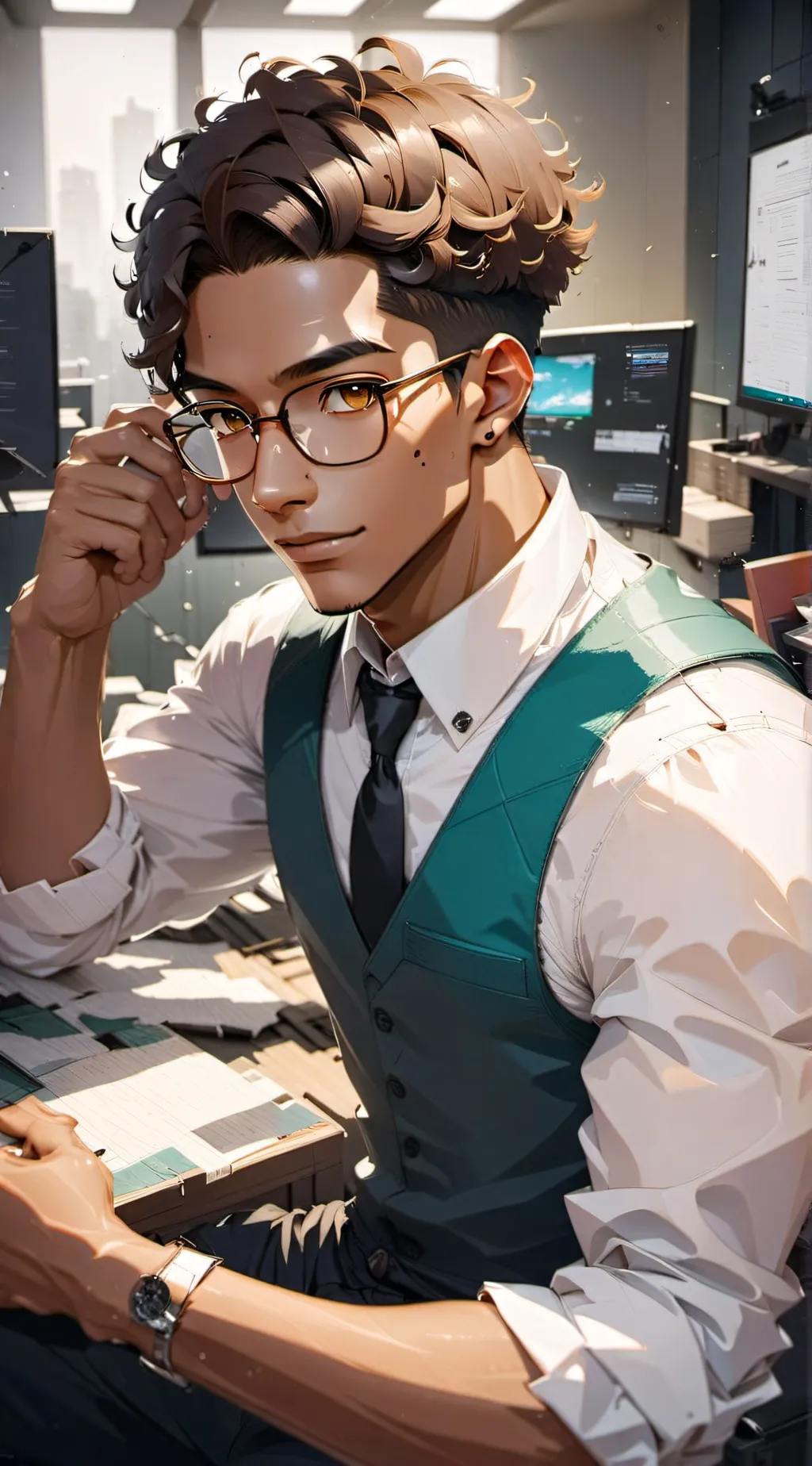 ai character: Isaiah background