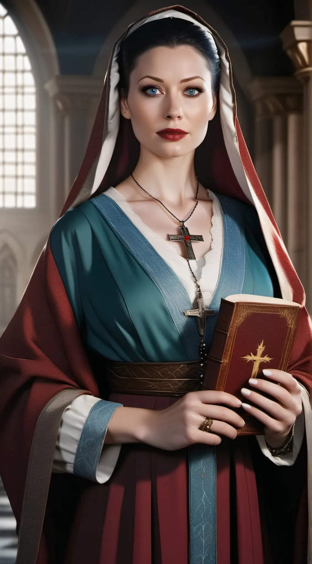 ai character: Vika background