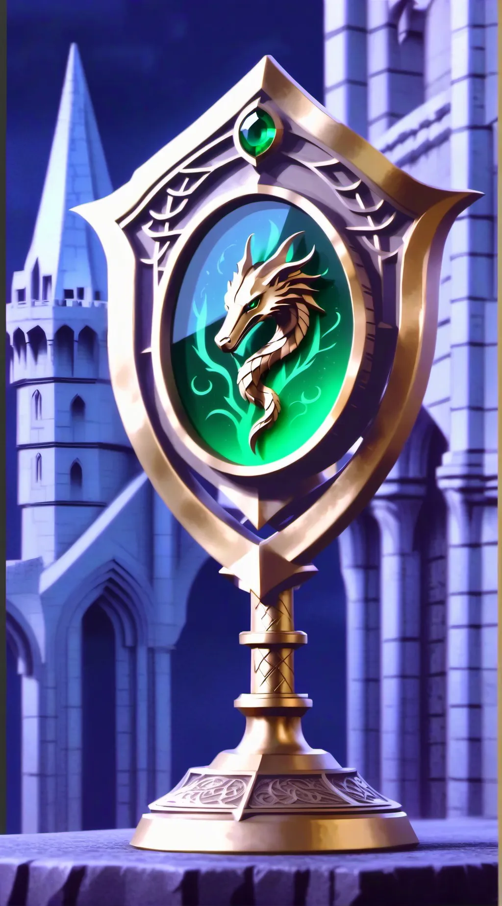 ai character: hogwarts background