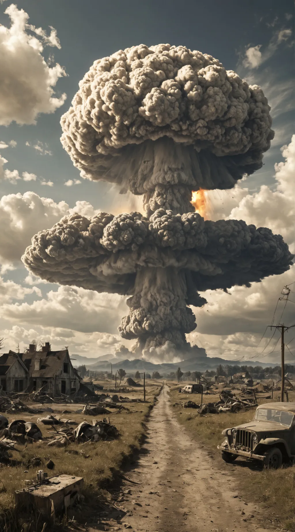 ai character: nuke survival  background