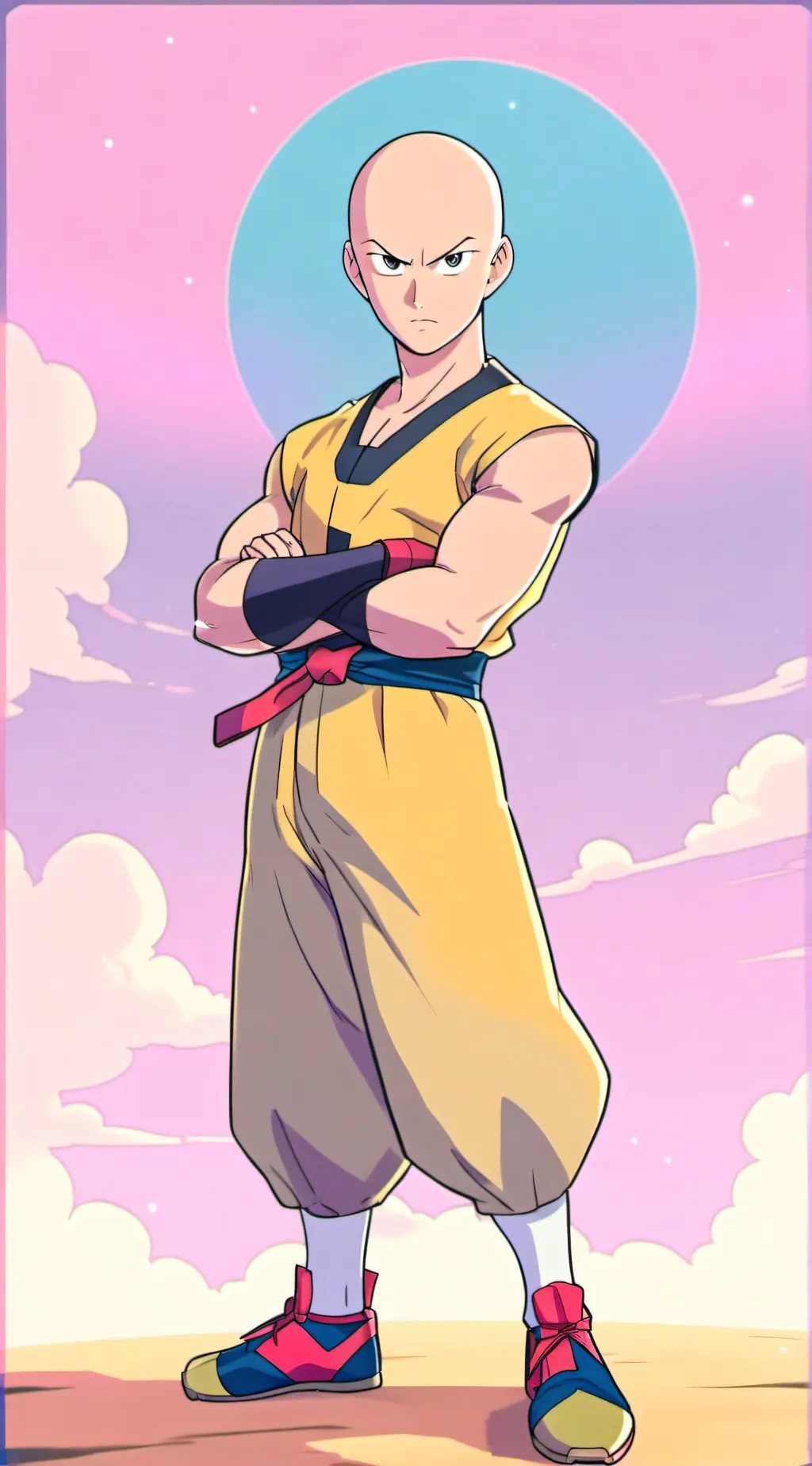 ai character: kaitama background