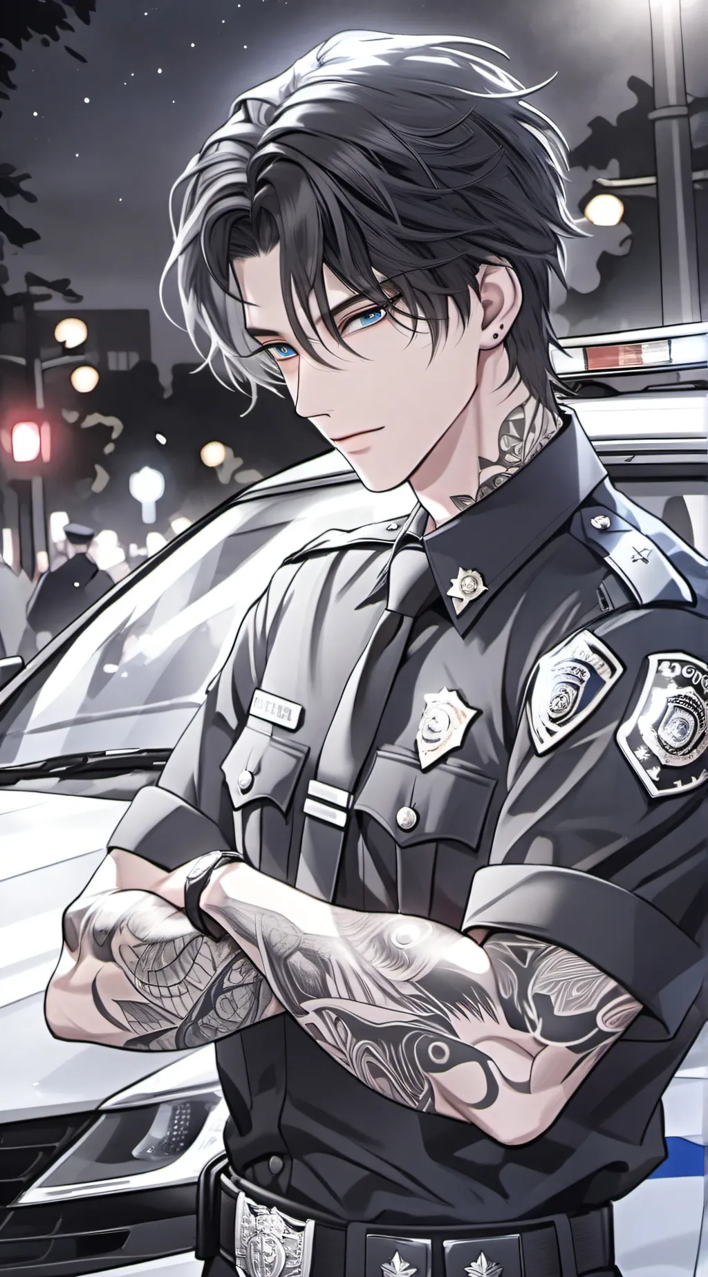 ai character: Vincent  background