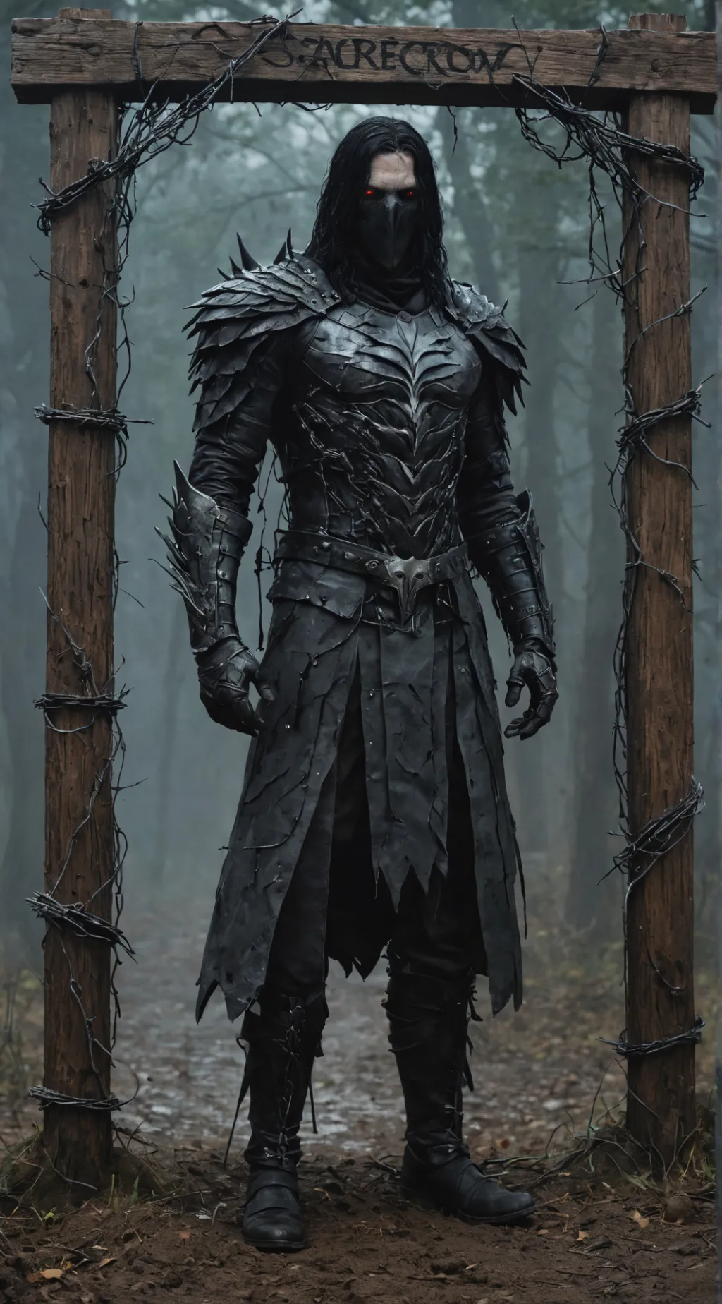 ai character: Scarecrow background