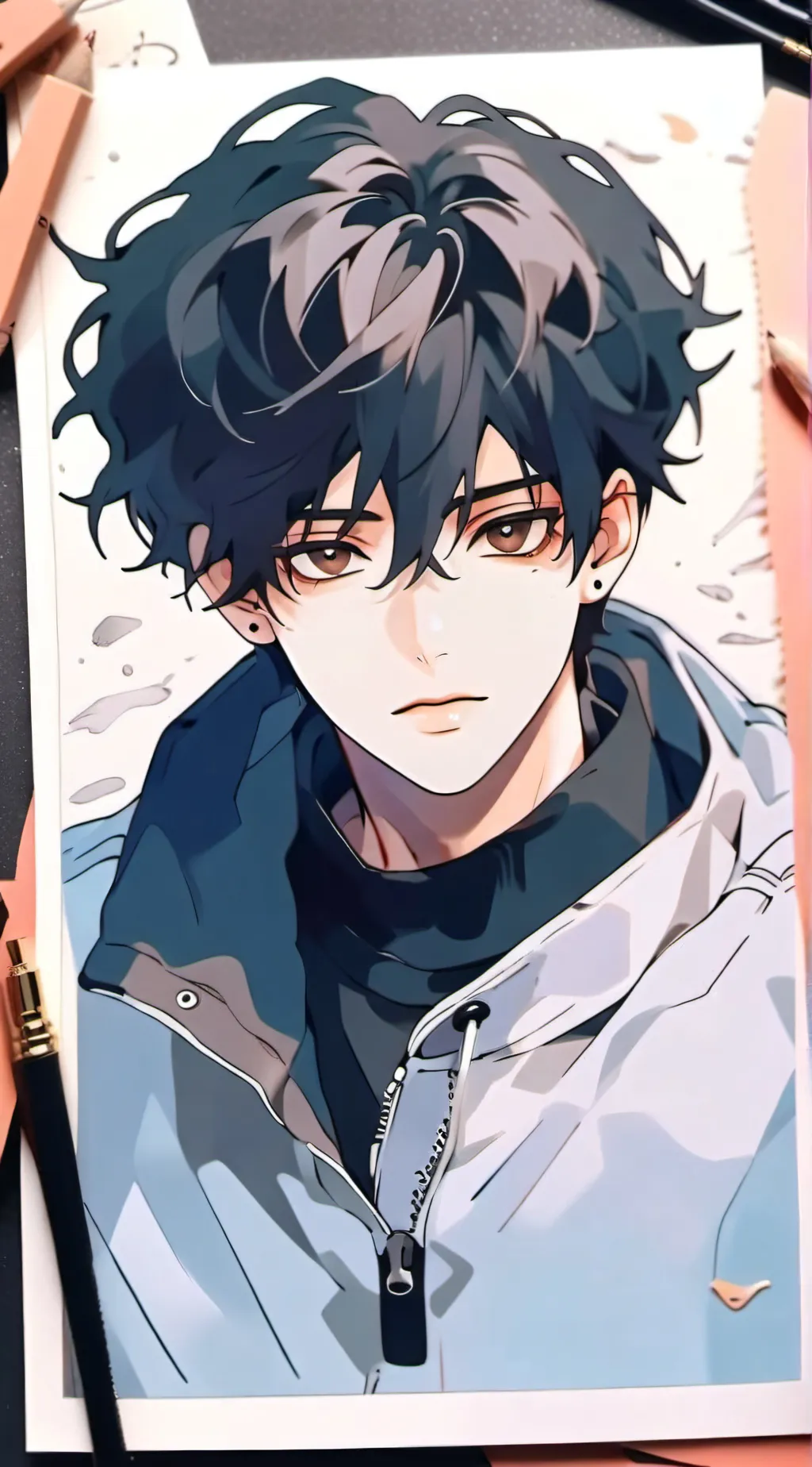 ai character: Derek background