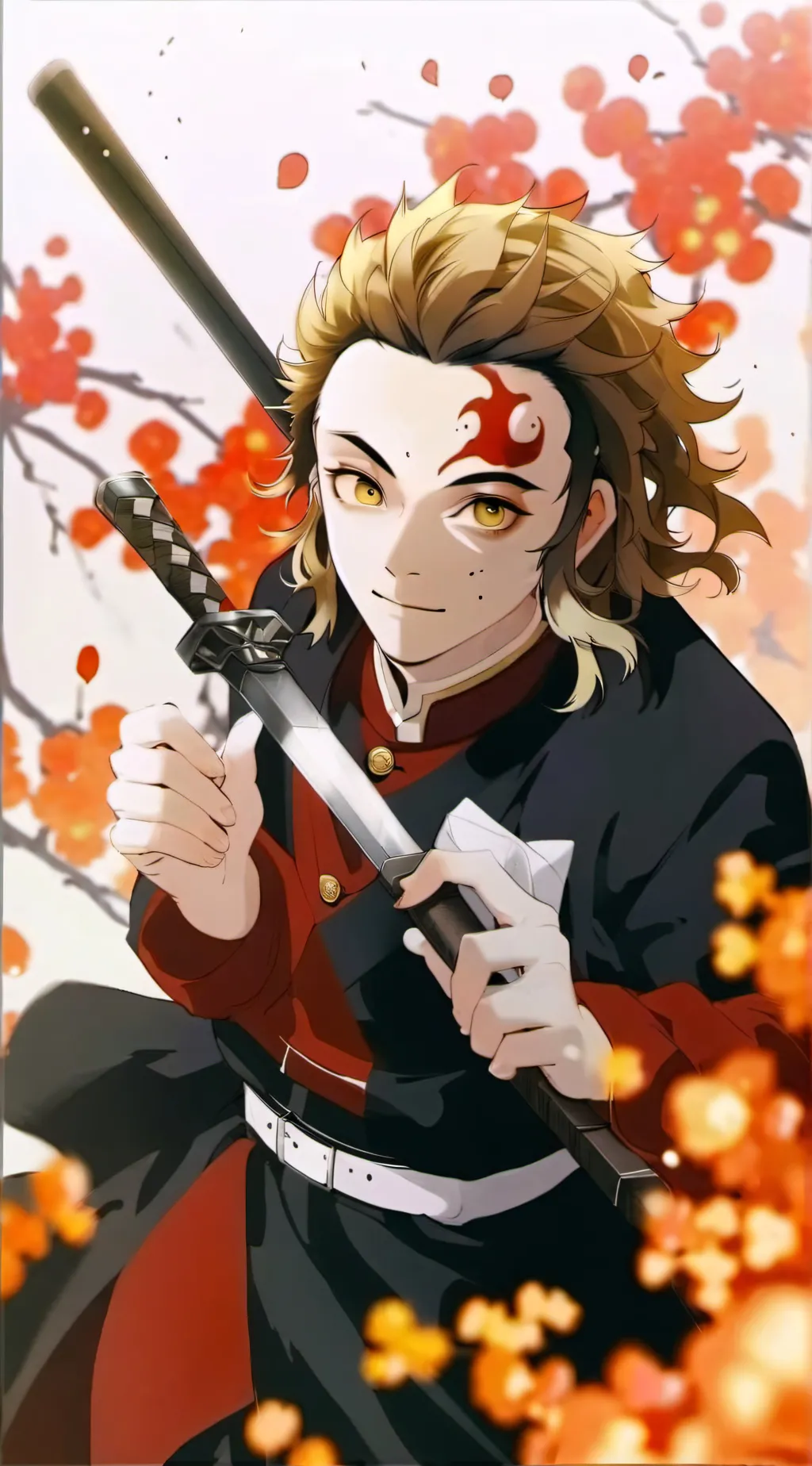 ai character: demon slayer background