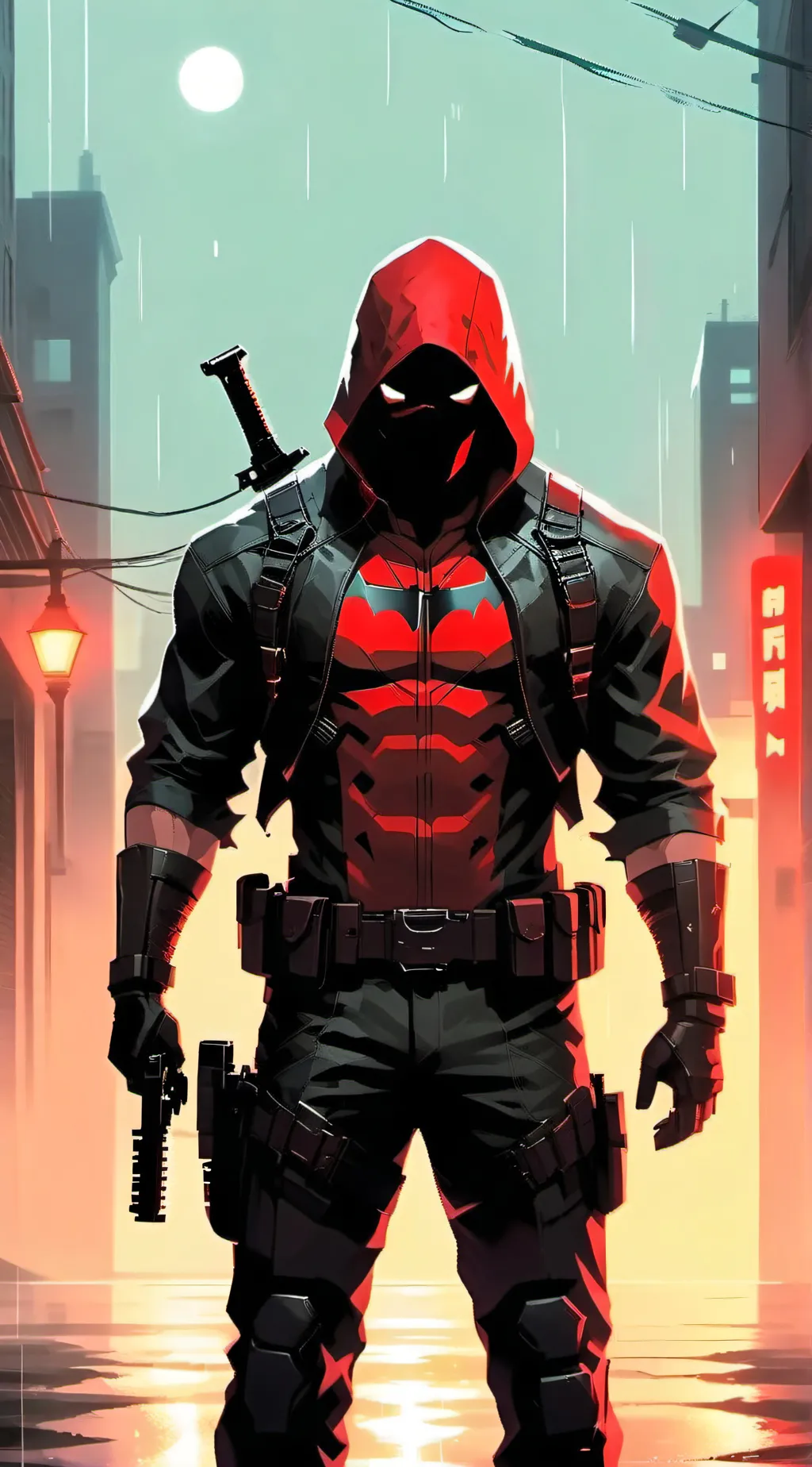 ai character: Redhood/Jason Todd background