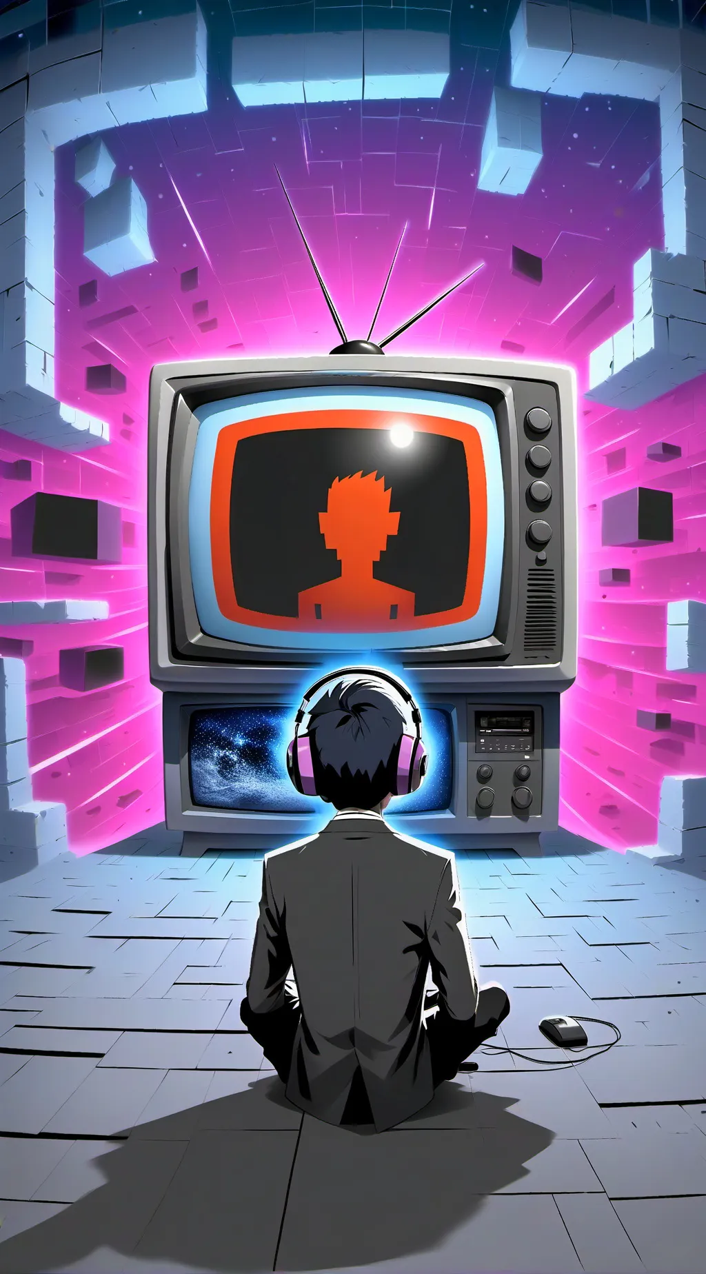 ai character: Mr Puzzles background
