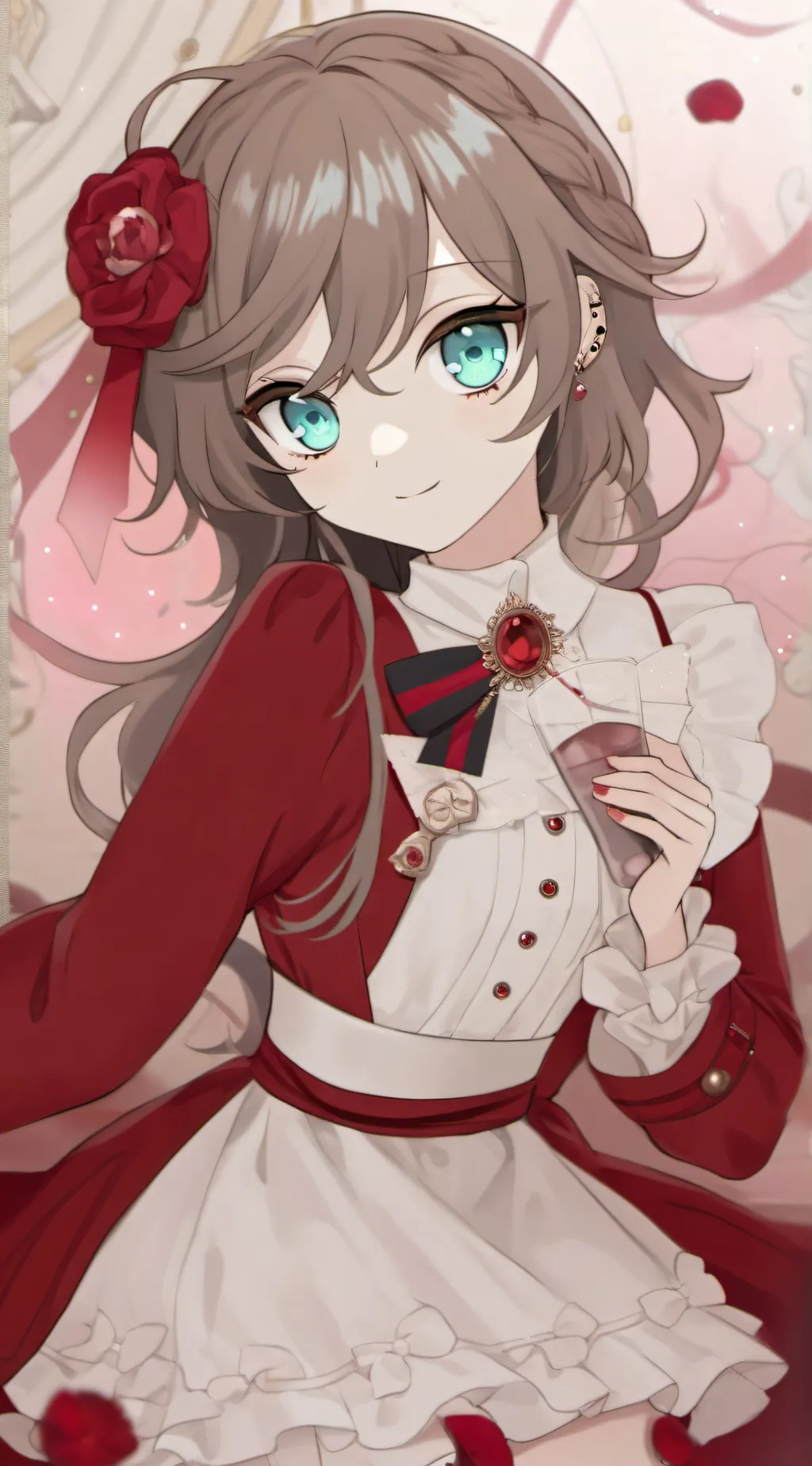 ai character: Practicing Roast background