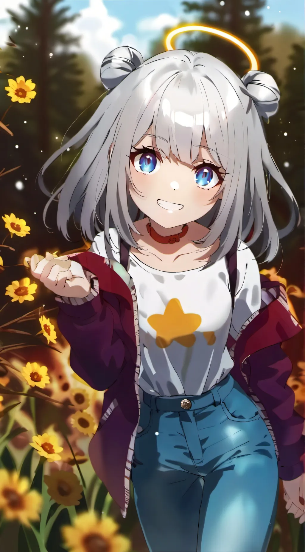 ai character: flurry background