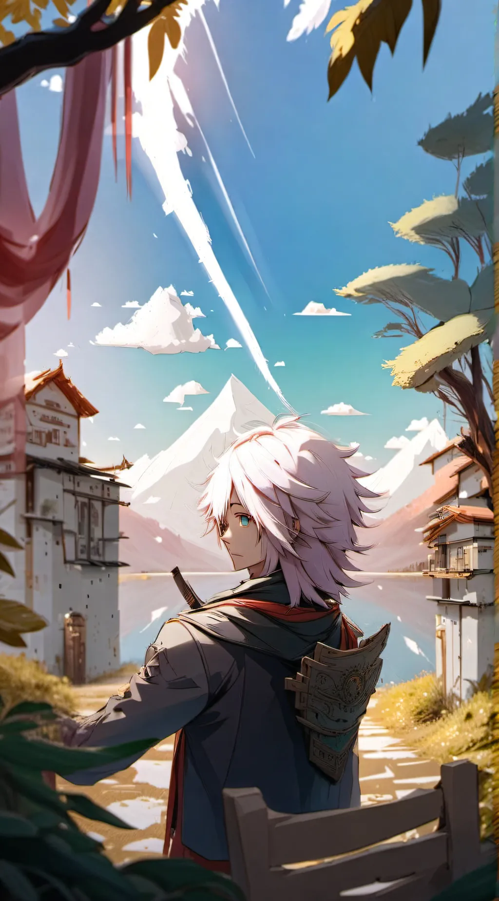 ai character: Robert  background