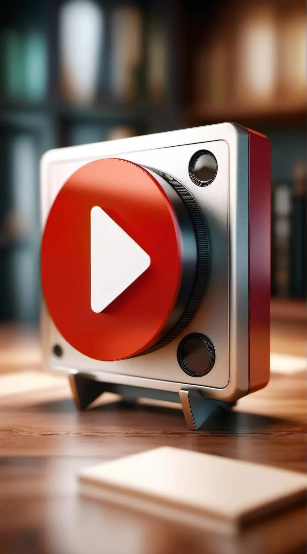 ai character: Youtube  background