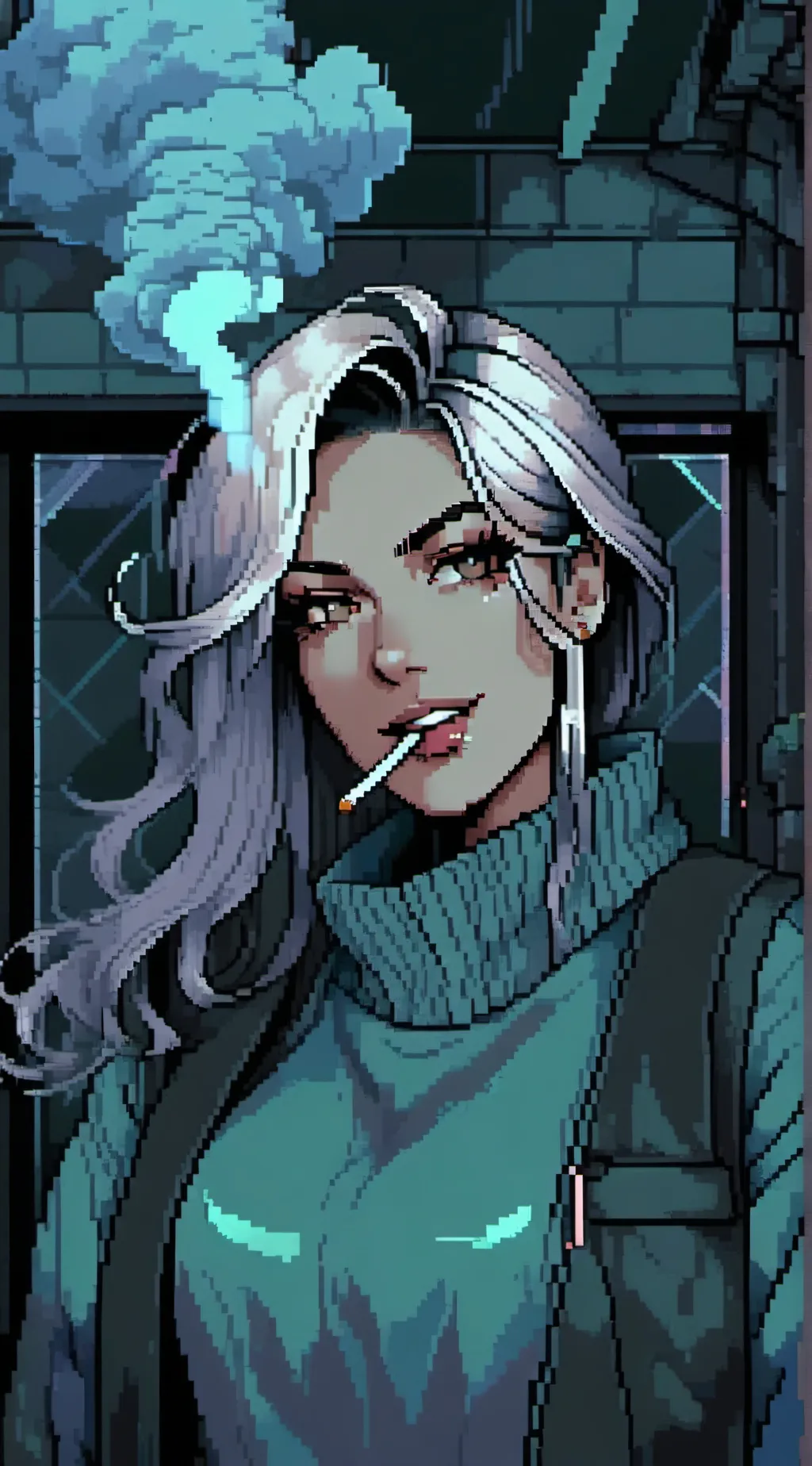 ai character: Raquel  background