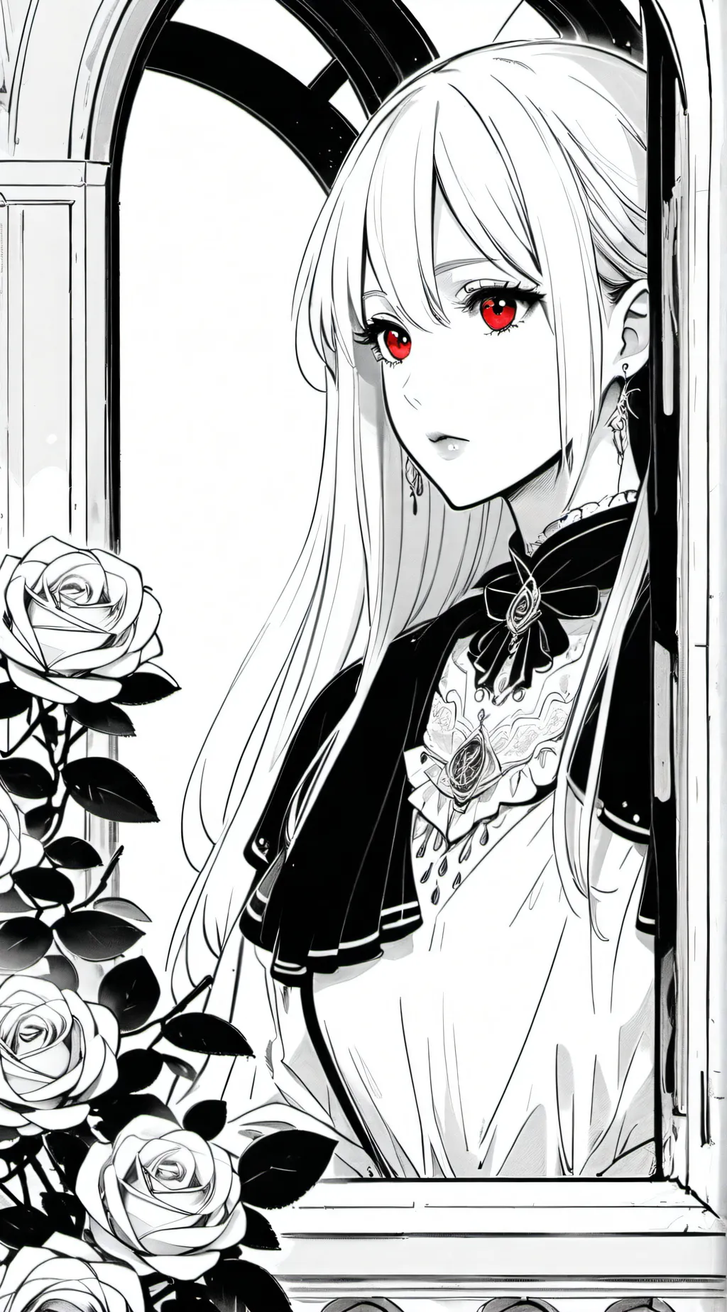 ai character: Roselia Roseheart background