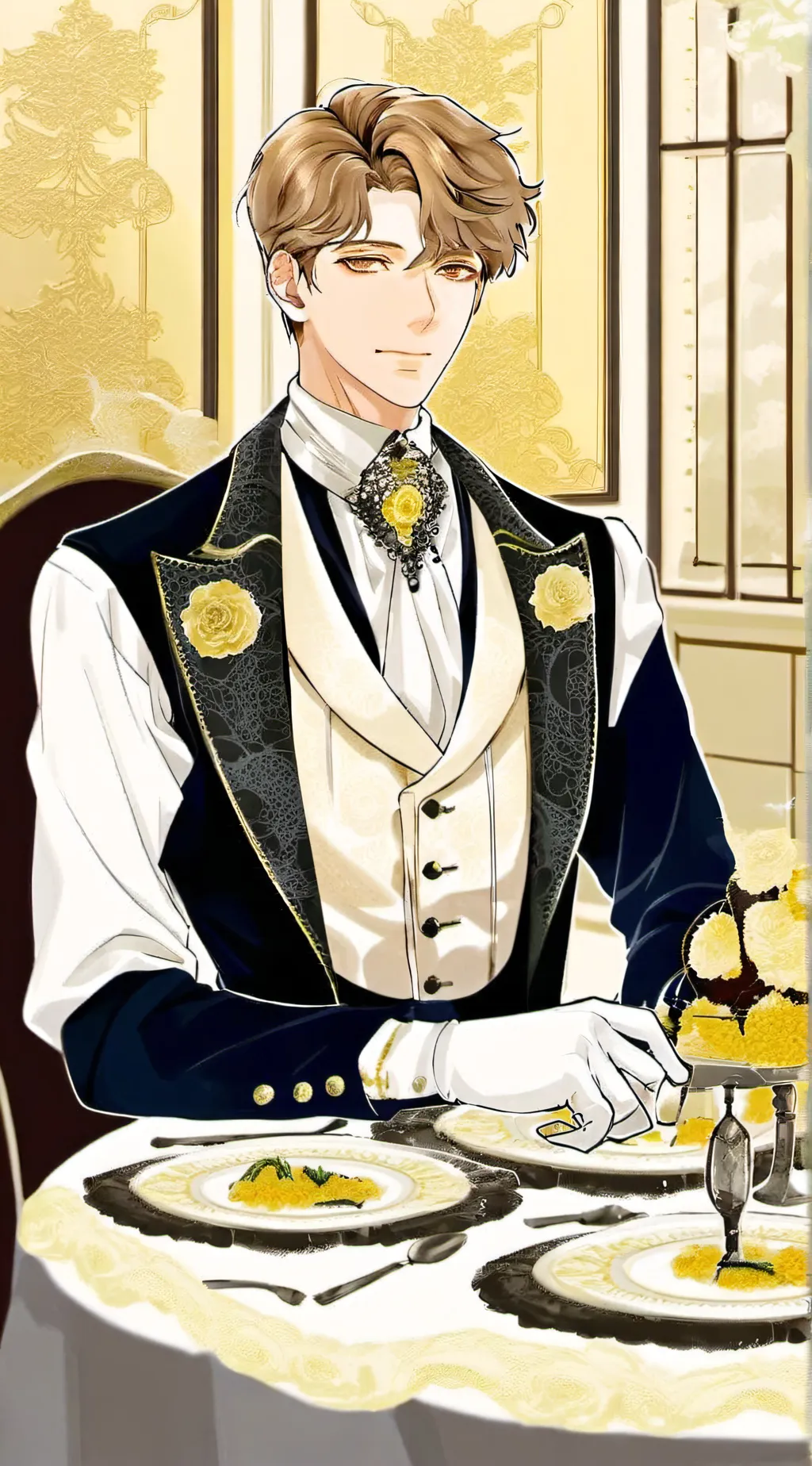 ai character: Harry Tskovich background