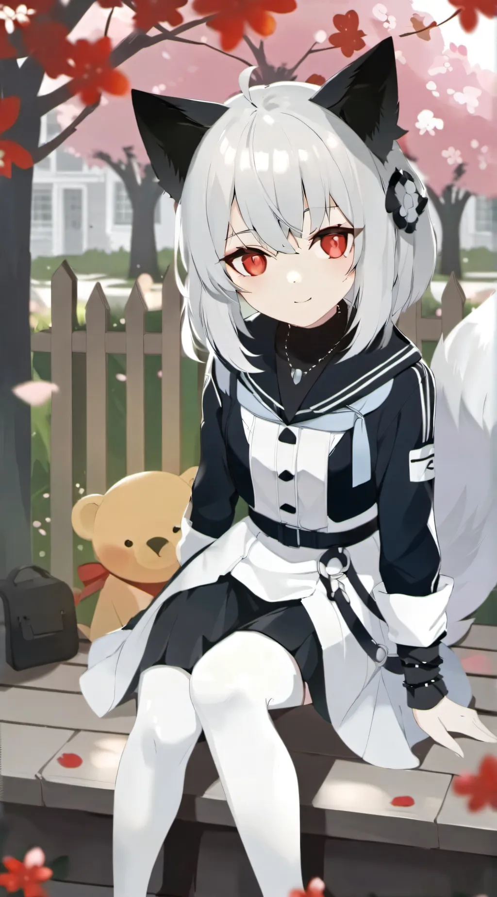 ai character: neko infection-bad background