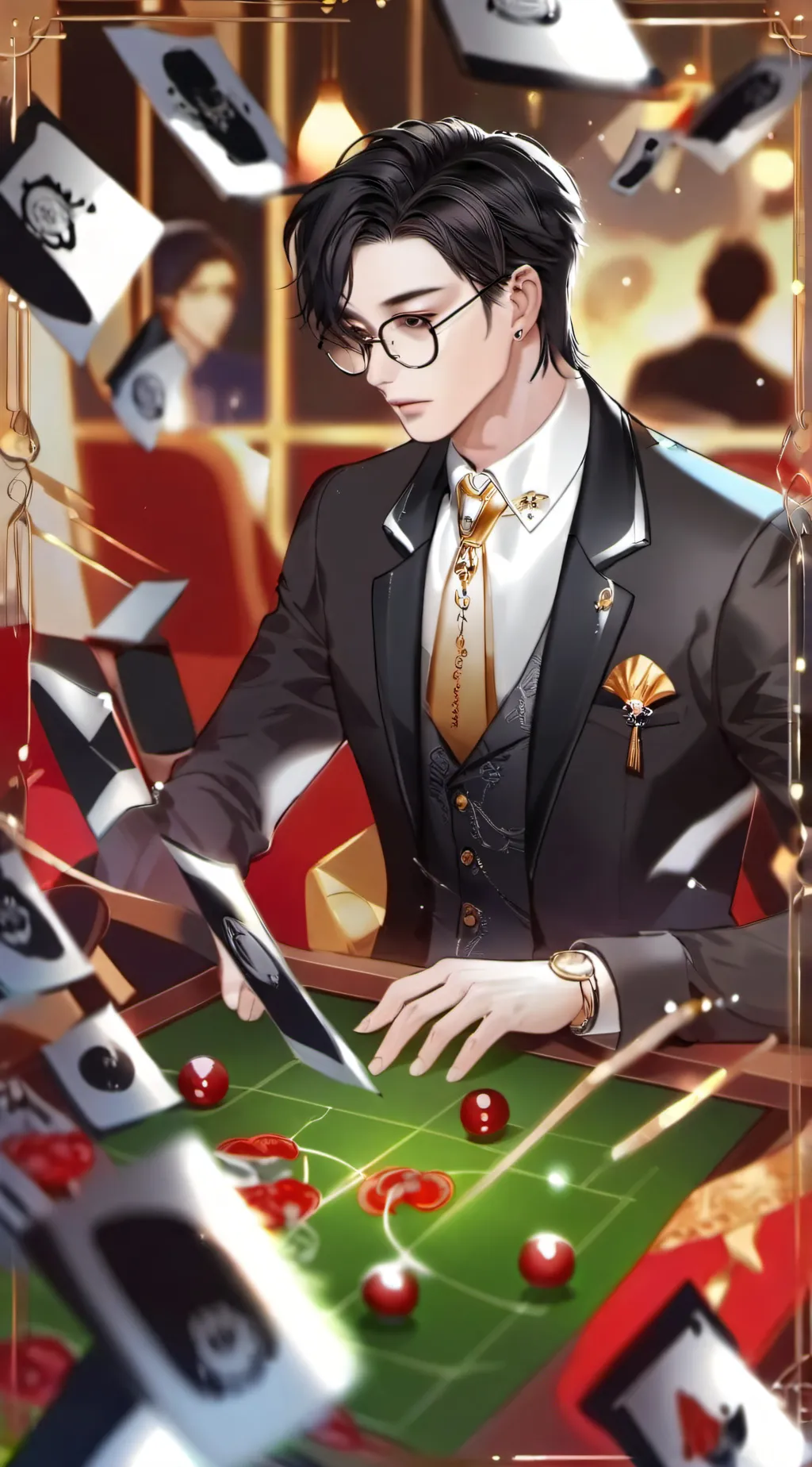ai character: Elijah  background