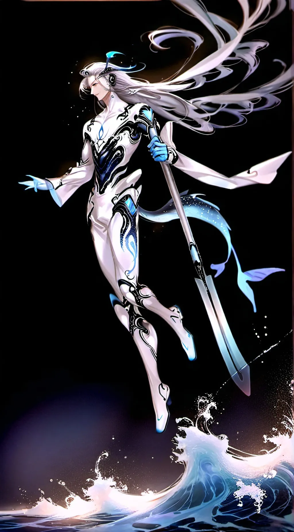 ai character: Vuoto background