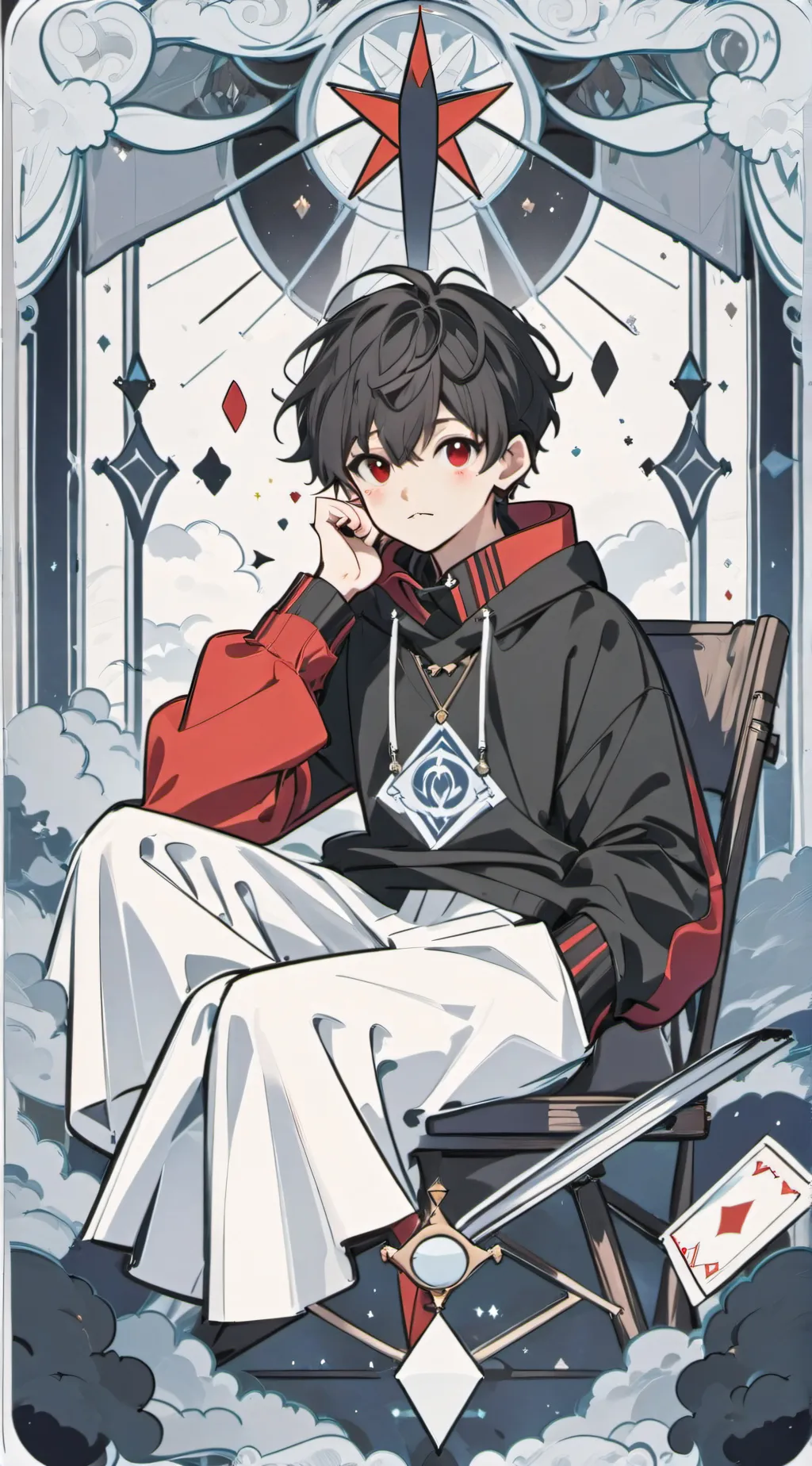 ai character: Evan background