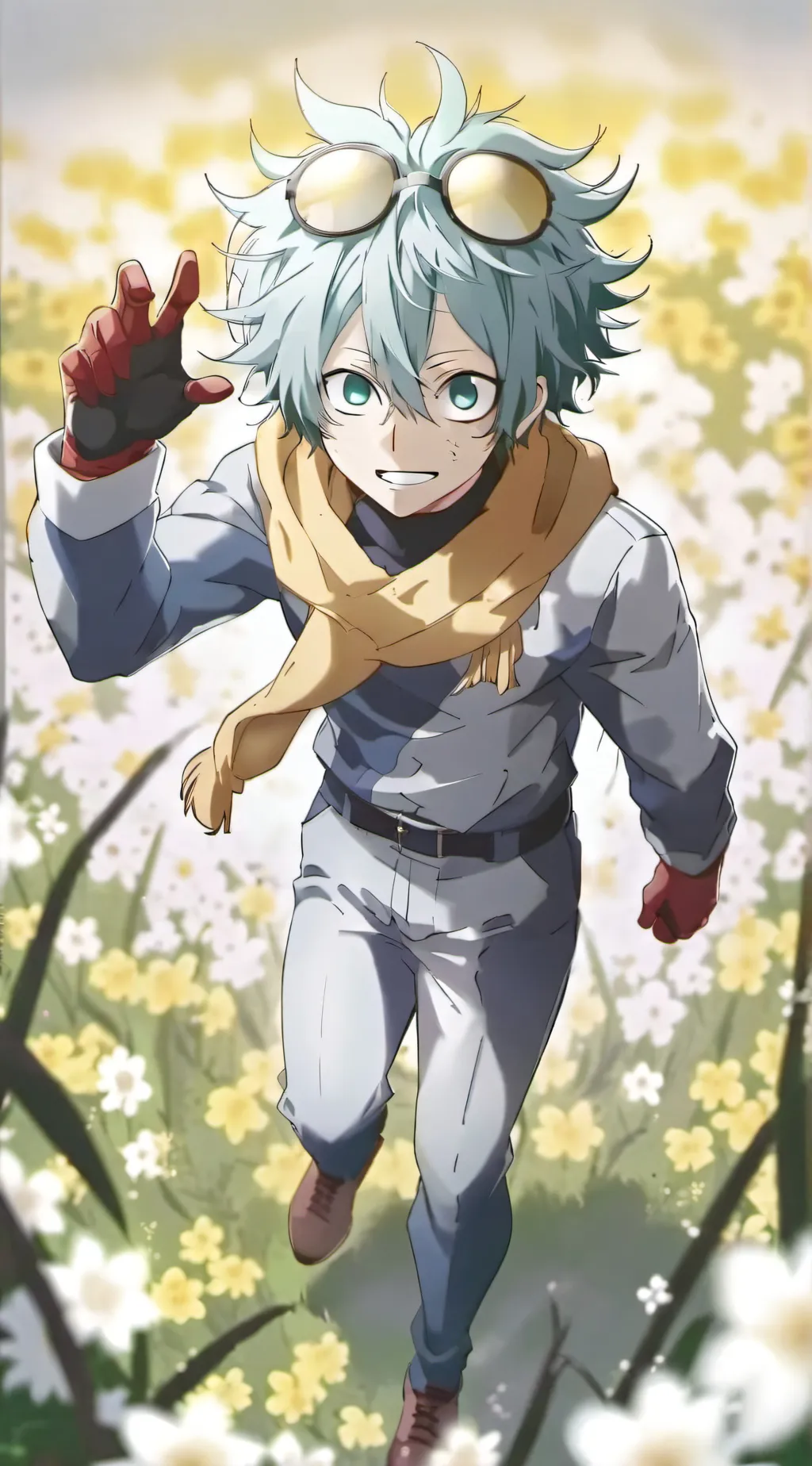 ai character: Deku (mha) background