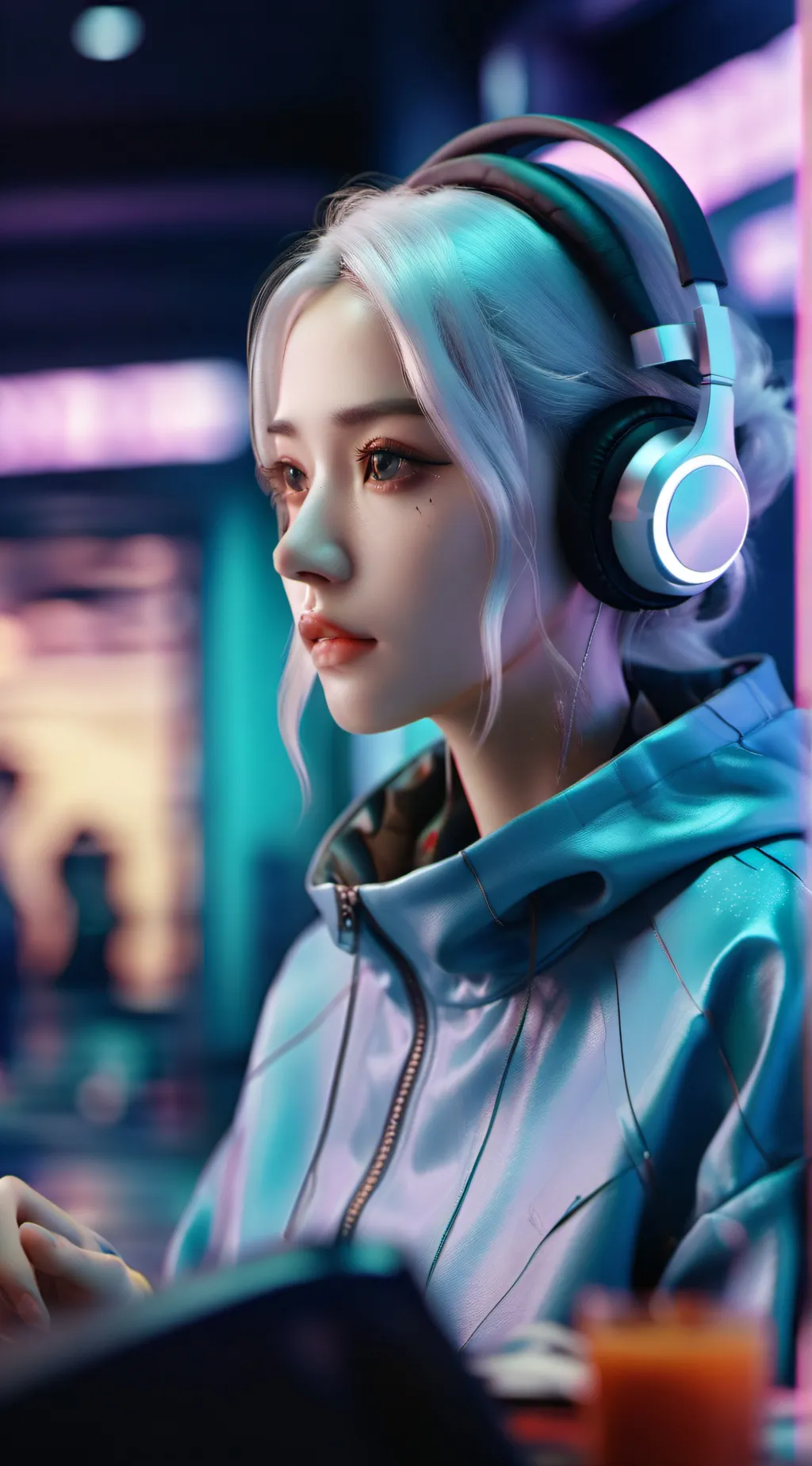 ai character: Shynie  background