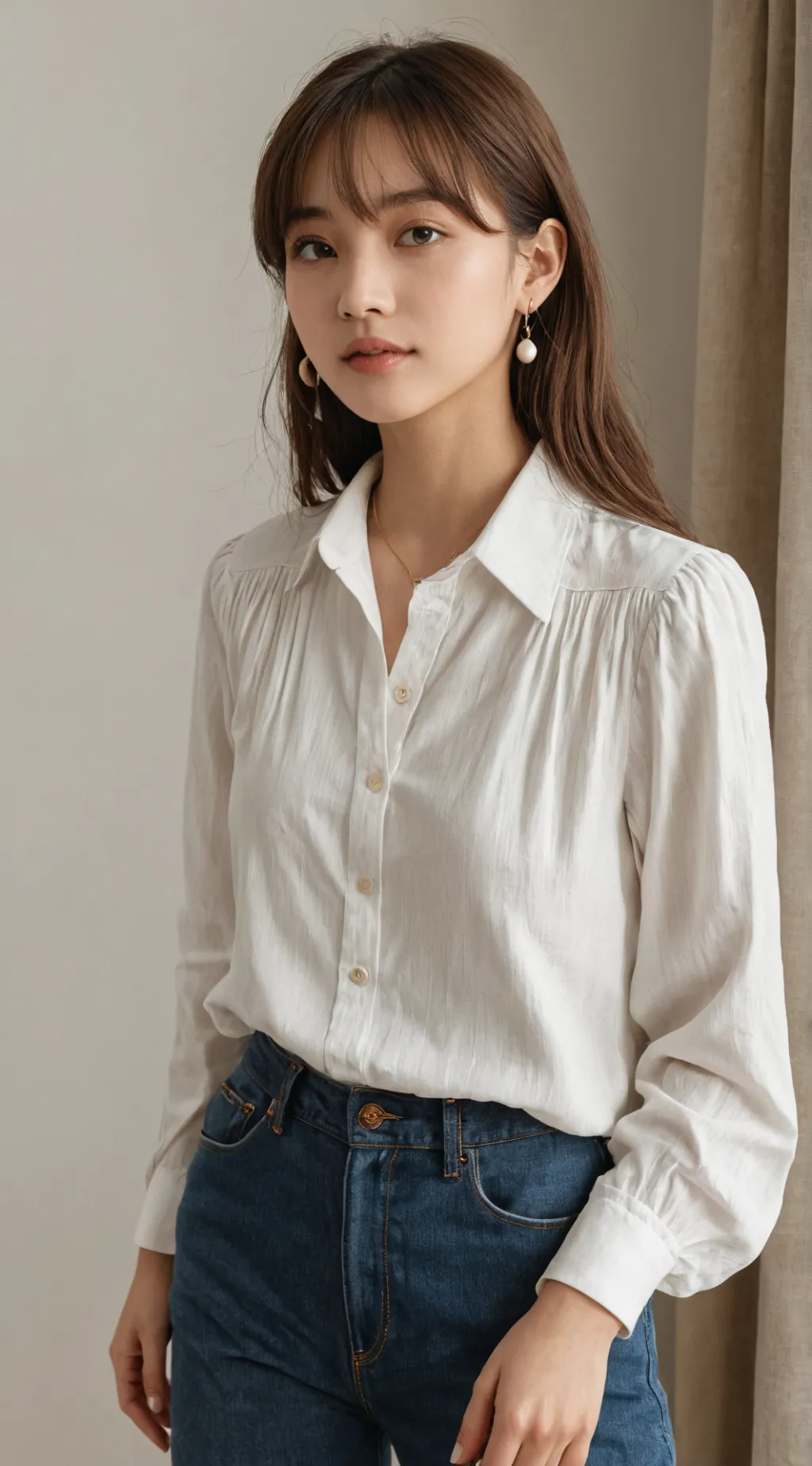 ai character: Ariana background