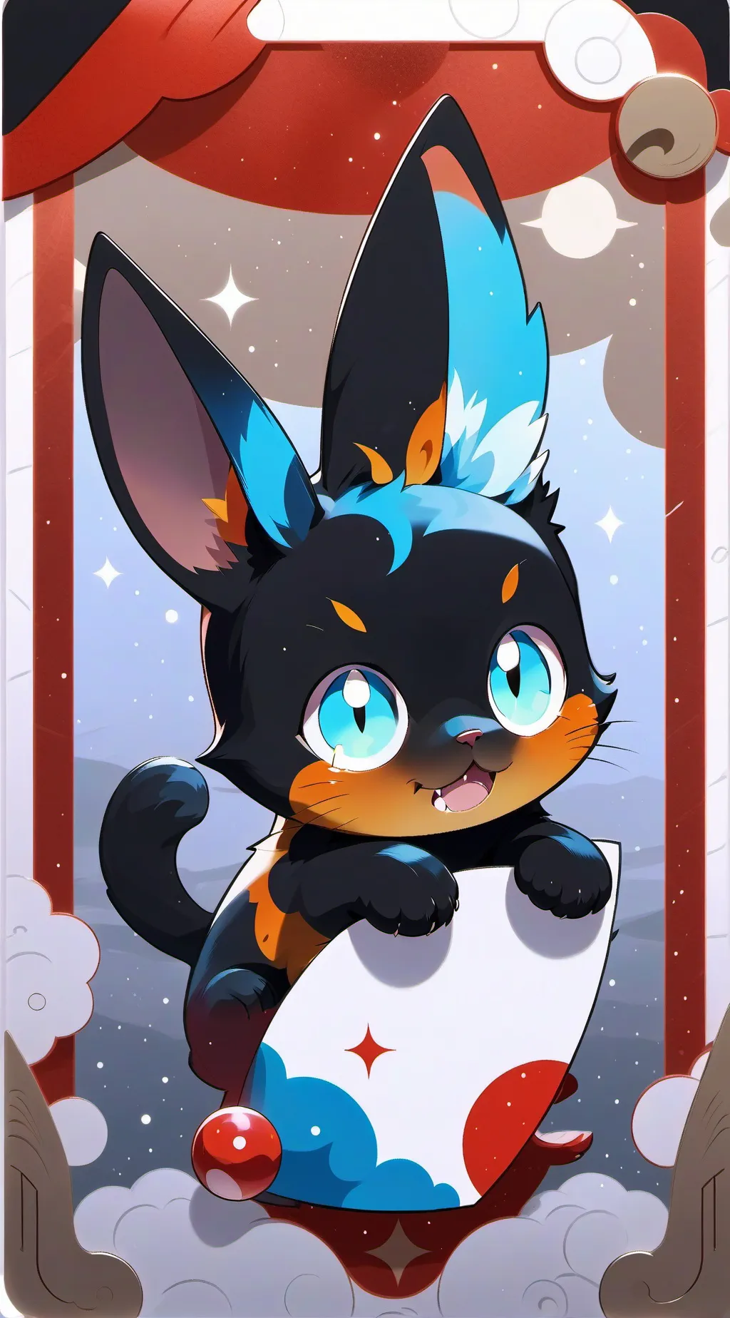ai character: pp in your house  background