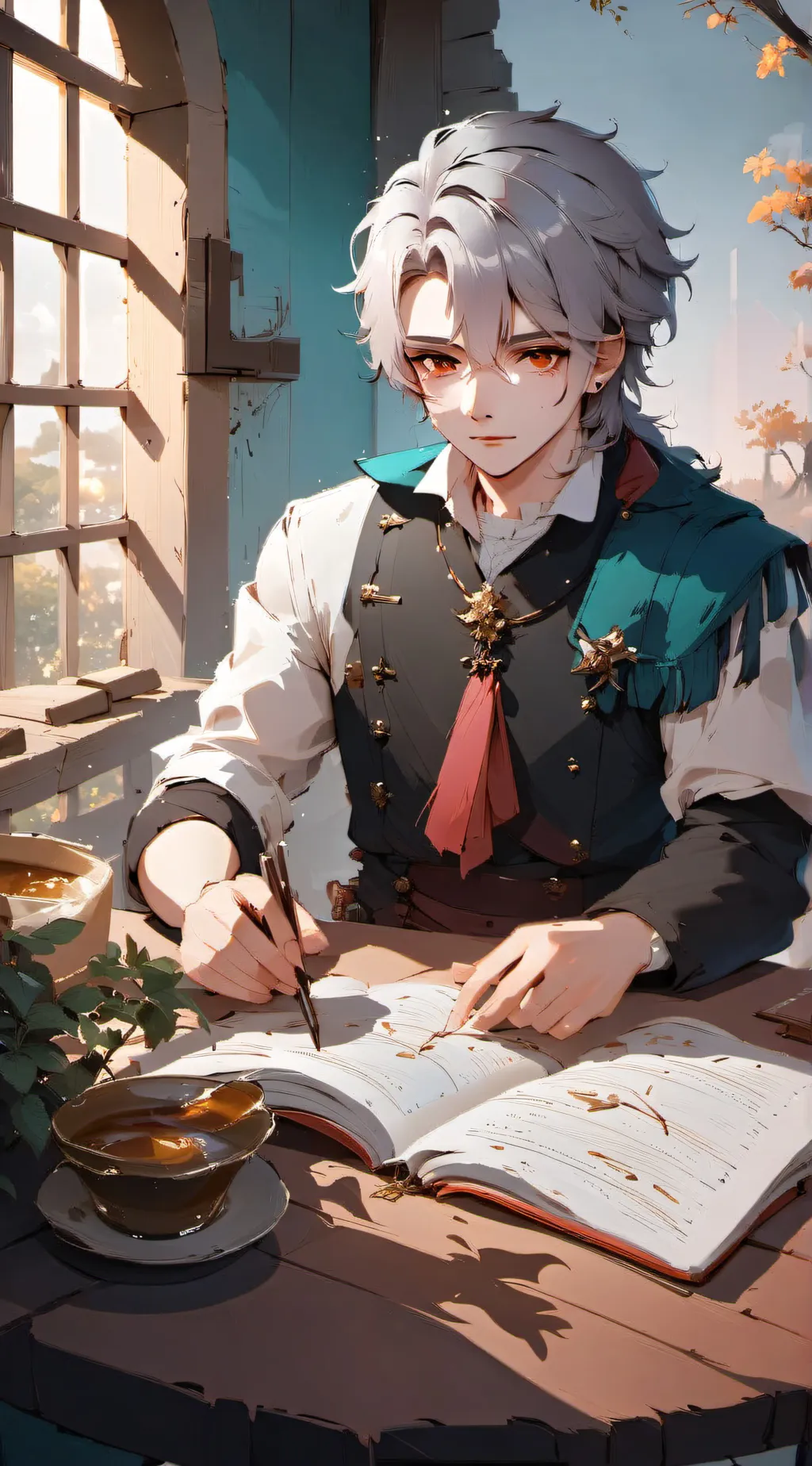 ai character: Mateo background