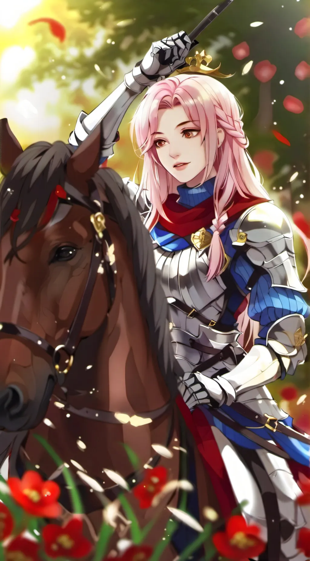 ai character: Amanda  background