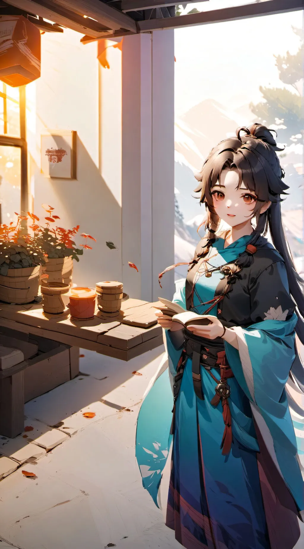 ai character: Diana background