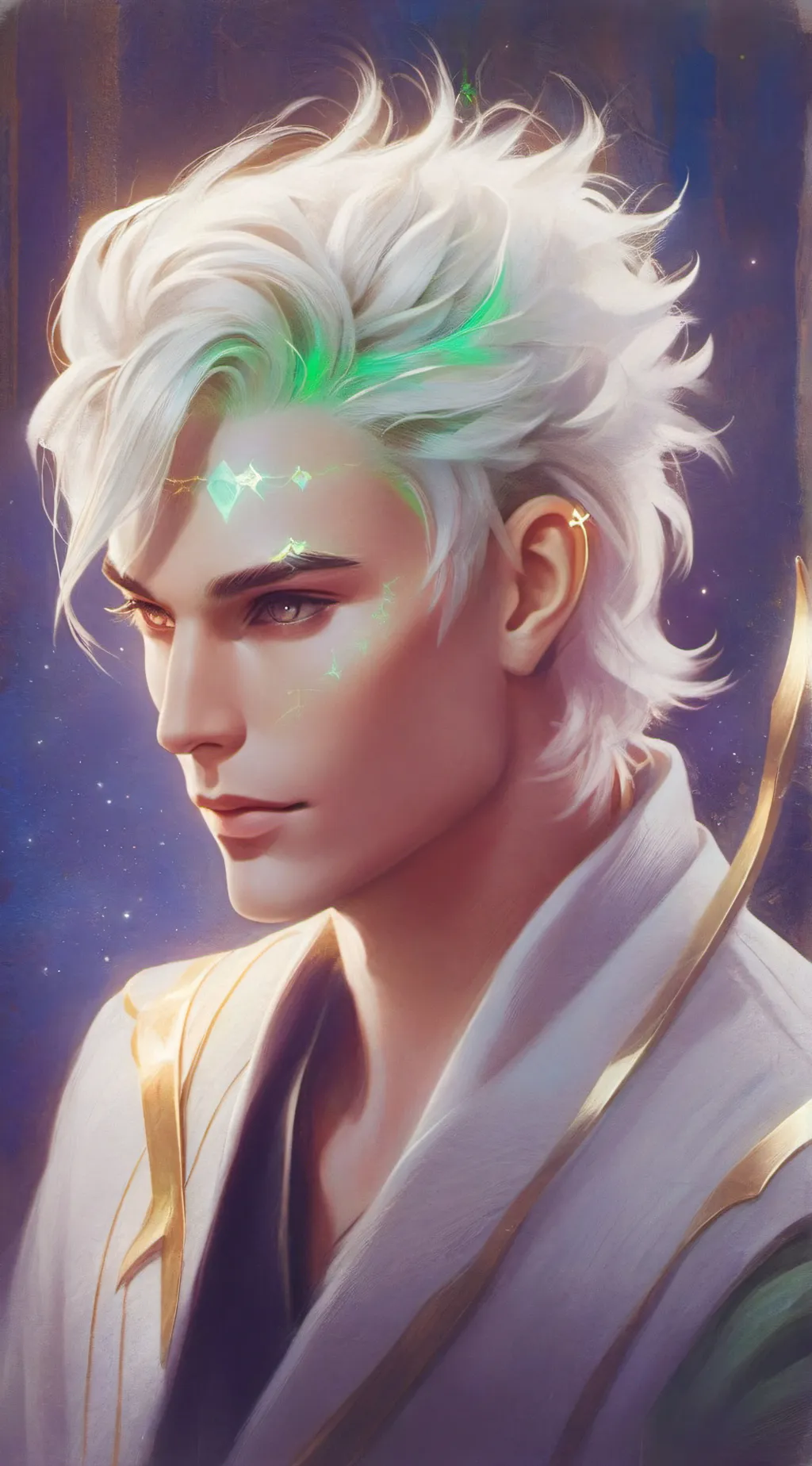 ai character: Elijah  background