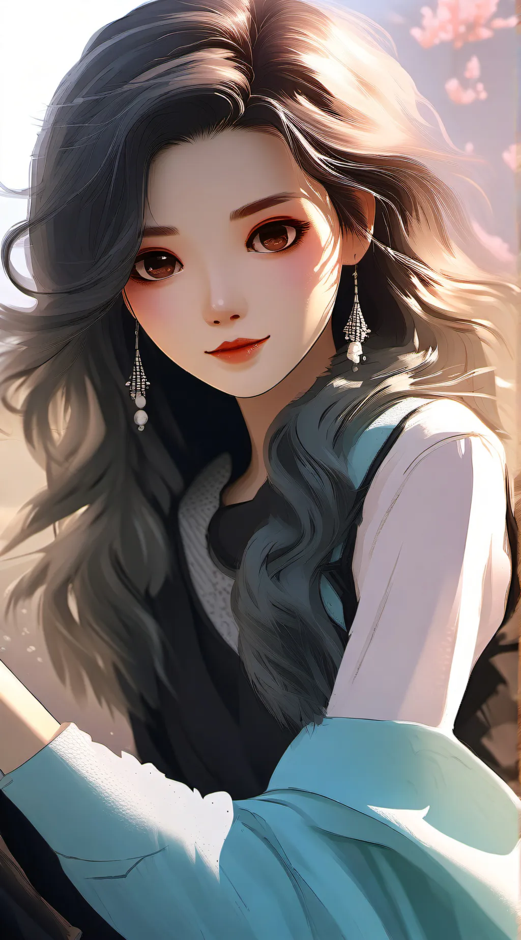 ai character: Lily  background