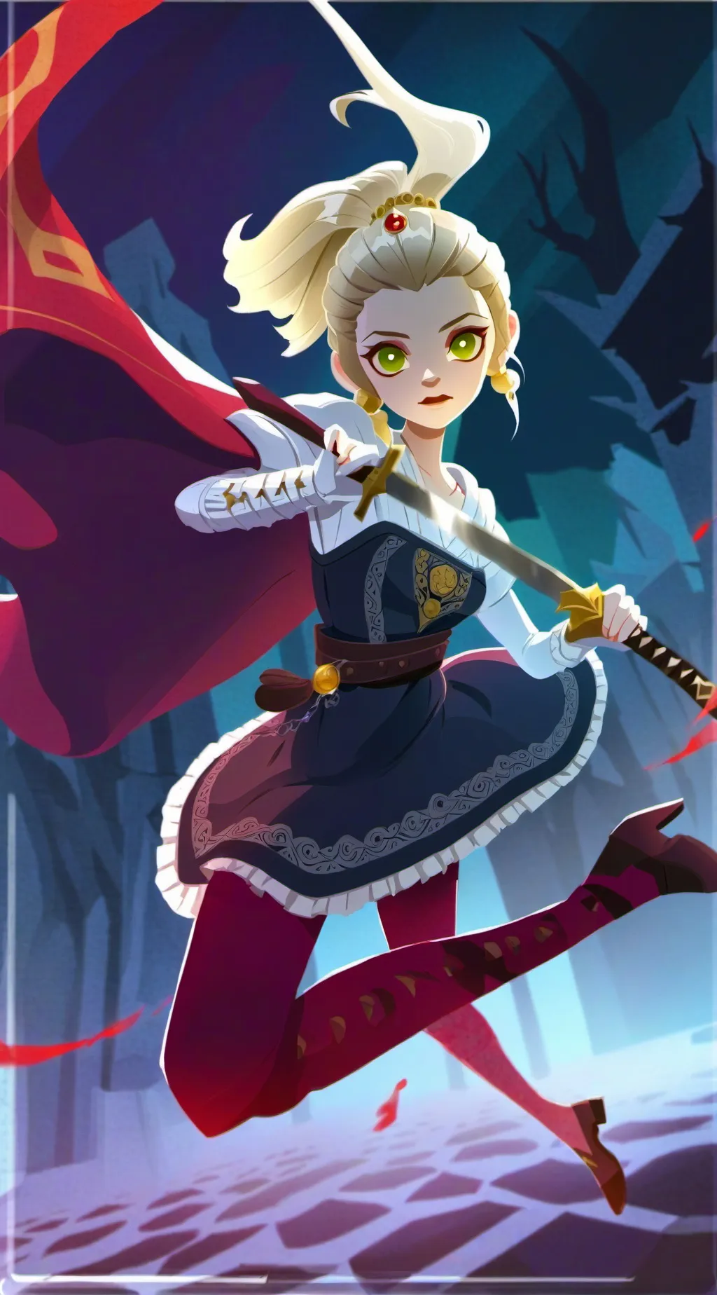 ai character: Roxy background