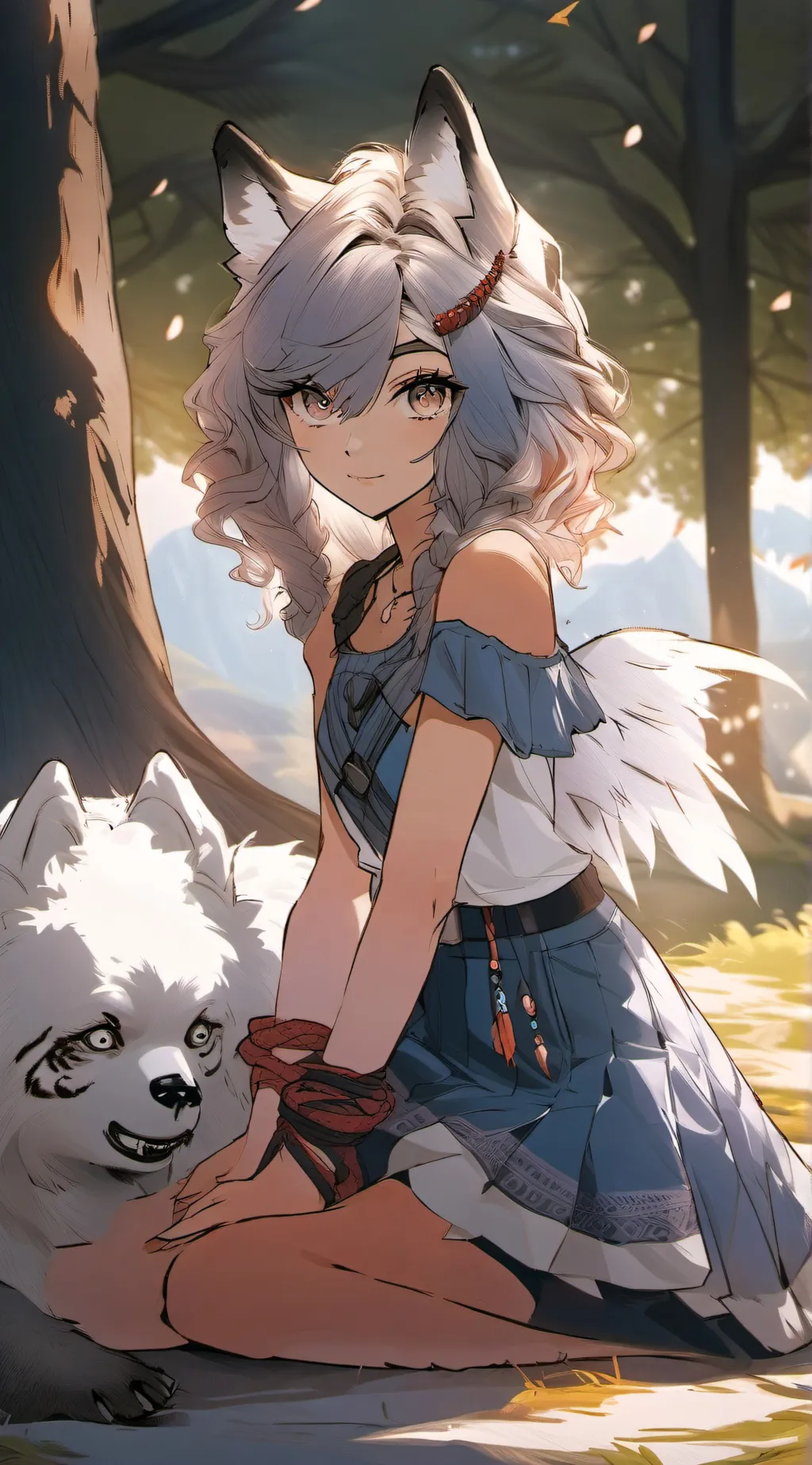 ai character: jinx thrones  background