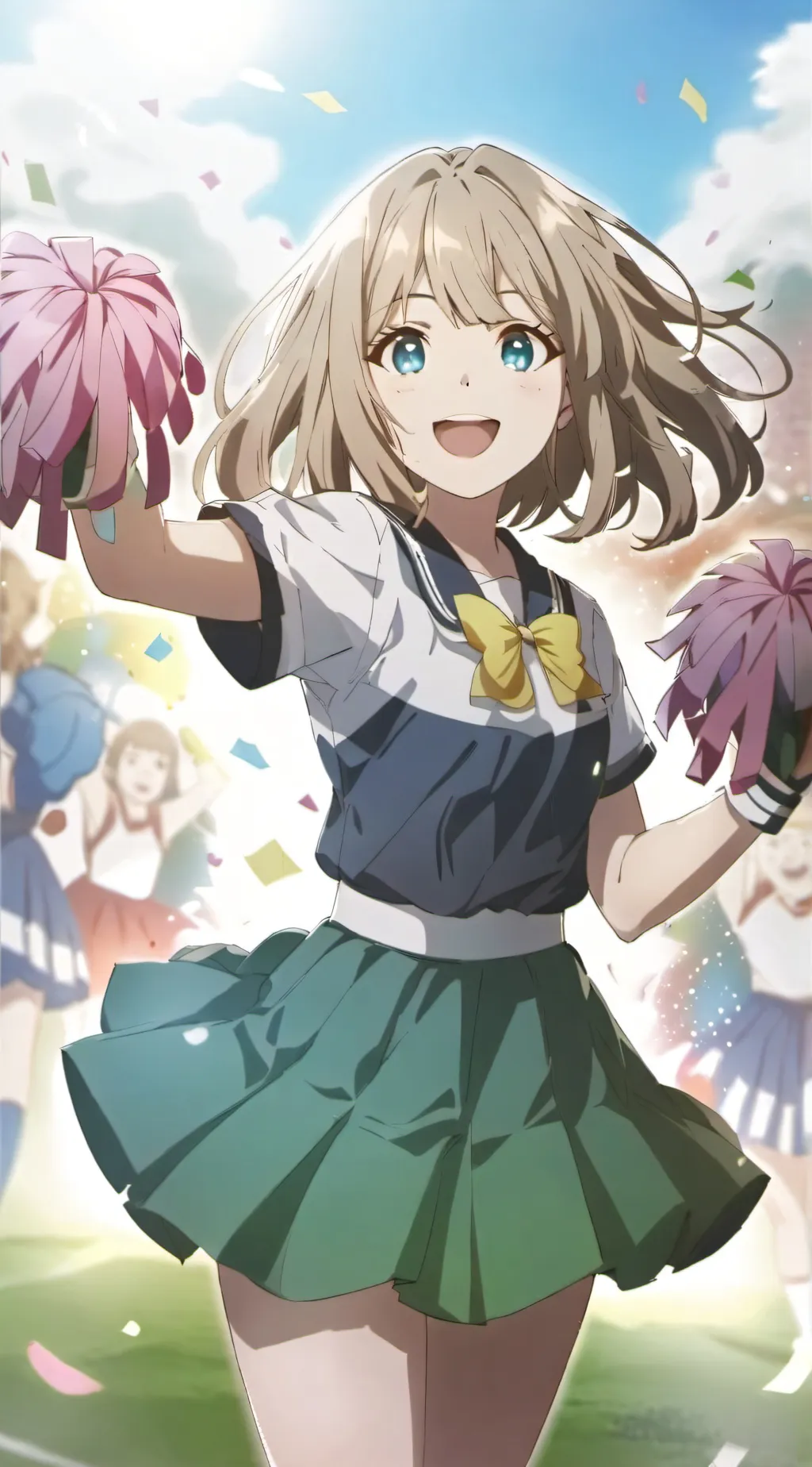 ai character: Ashley background